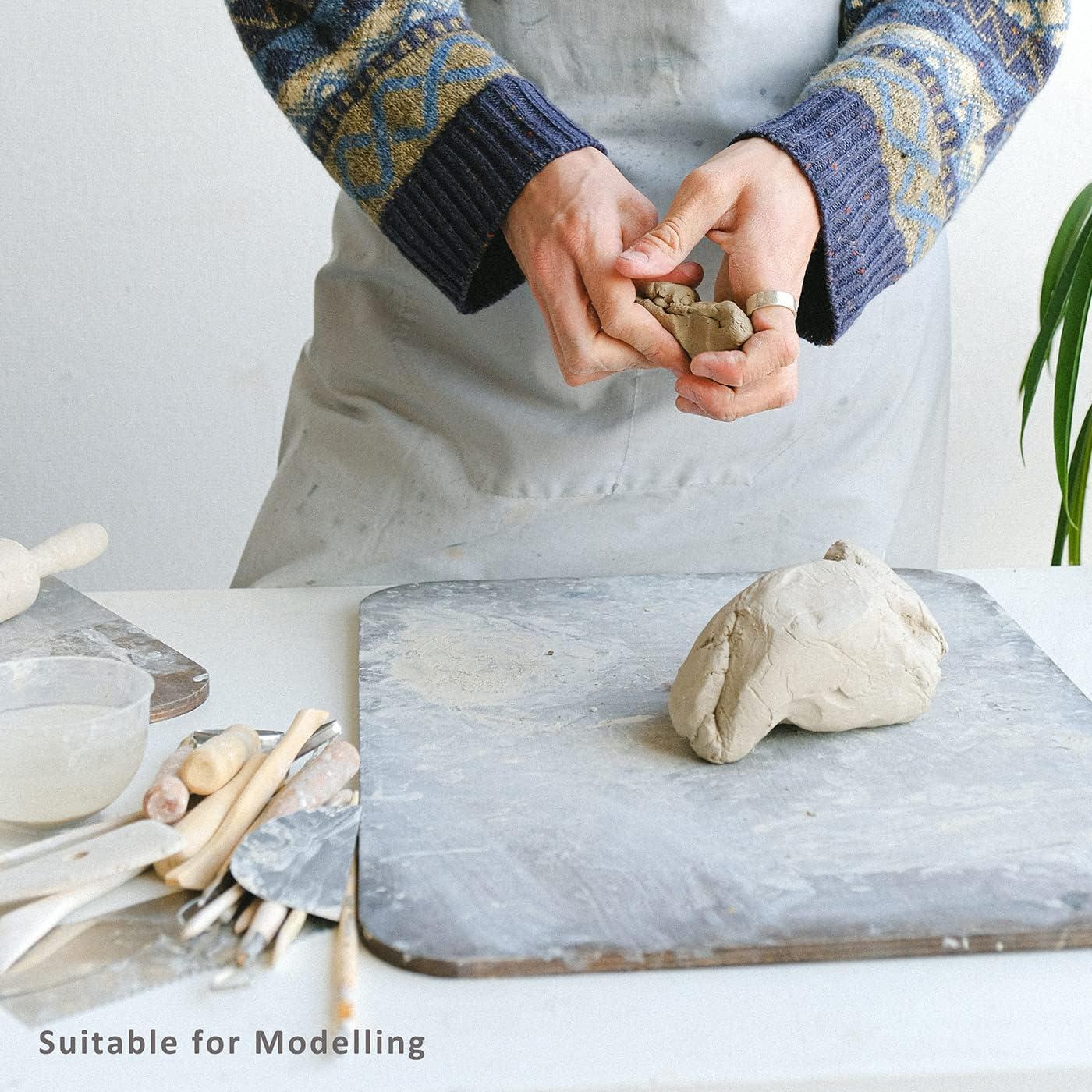 Arcilla Secada al Aire 4.54 KG TORISING + 42 Herramientas