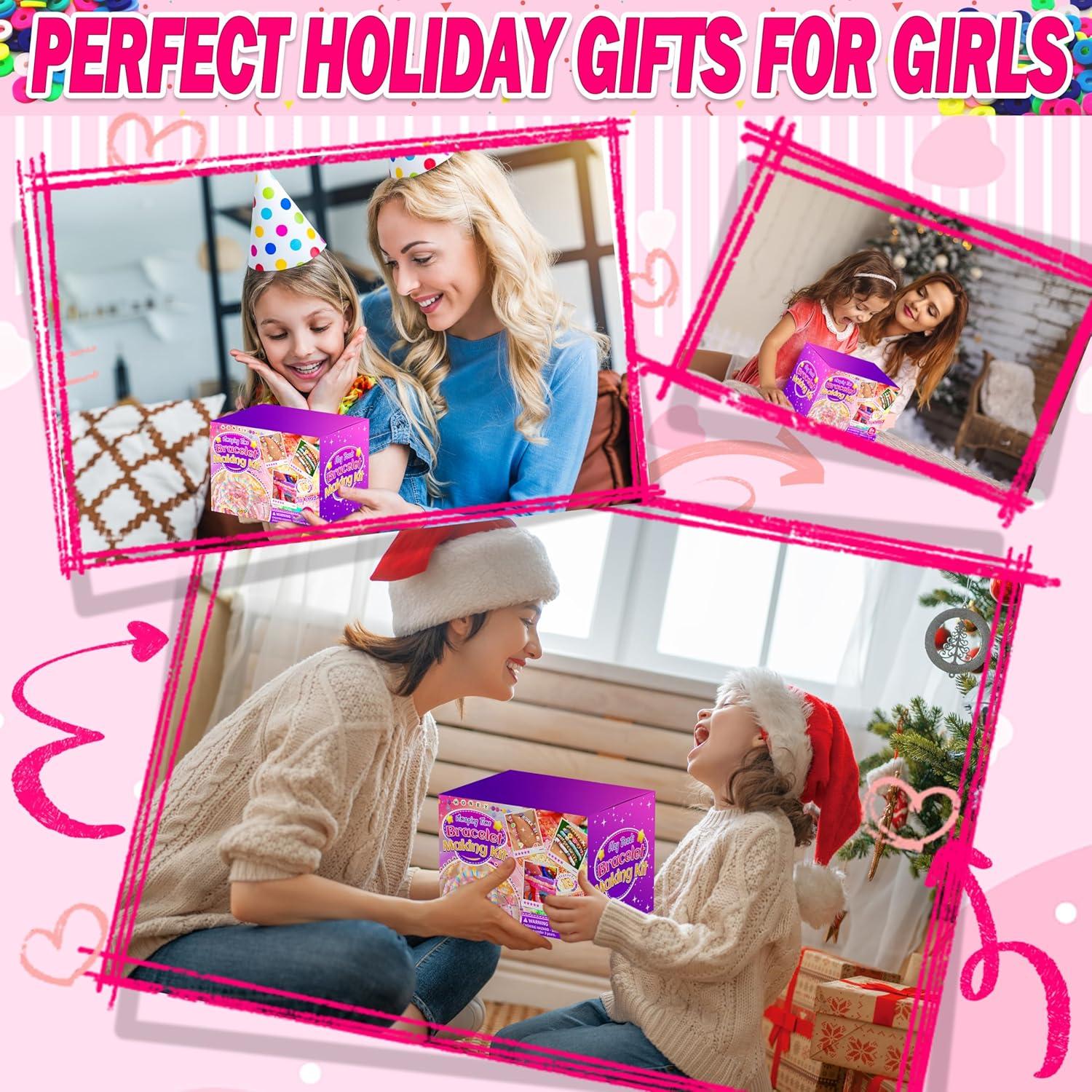 Kit de Pulseras de Arcilla Polimérica Amazing Time - 120 Colores