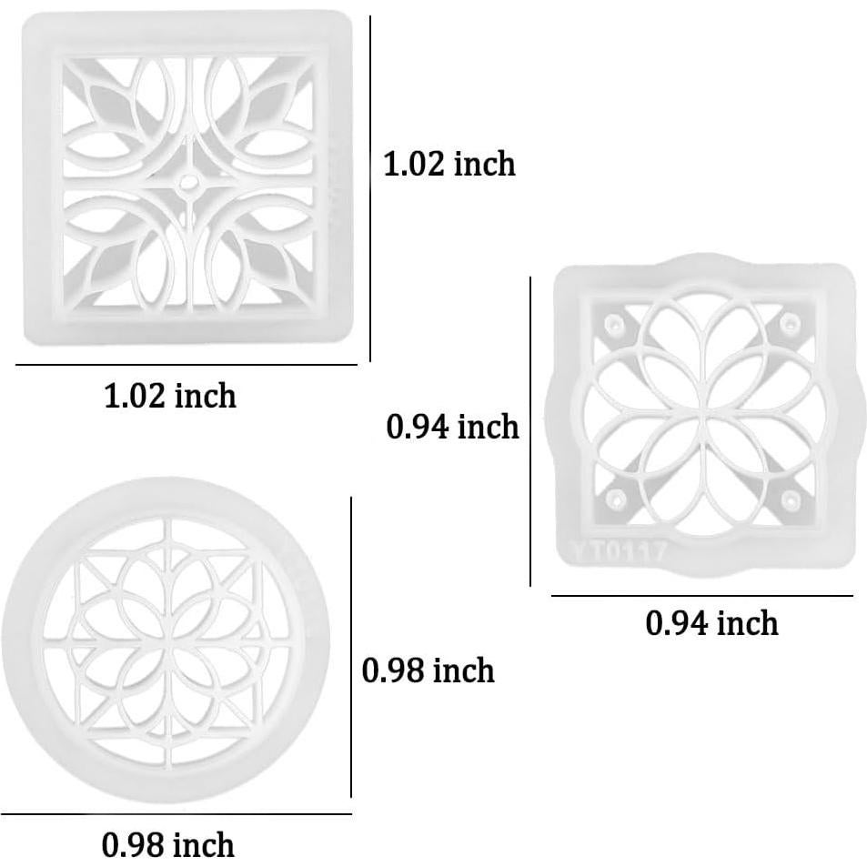Juego de 3 Cortadores de Arcilla de Polímero Myhiju Retro