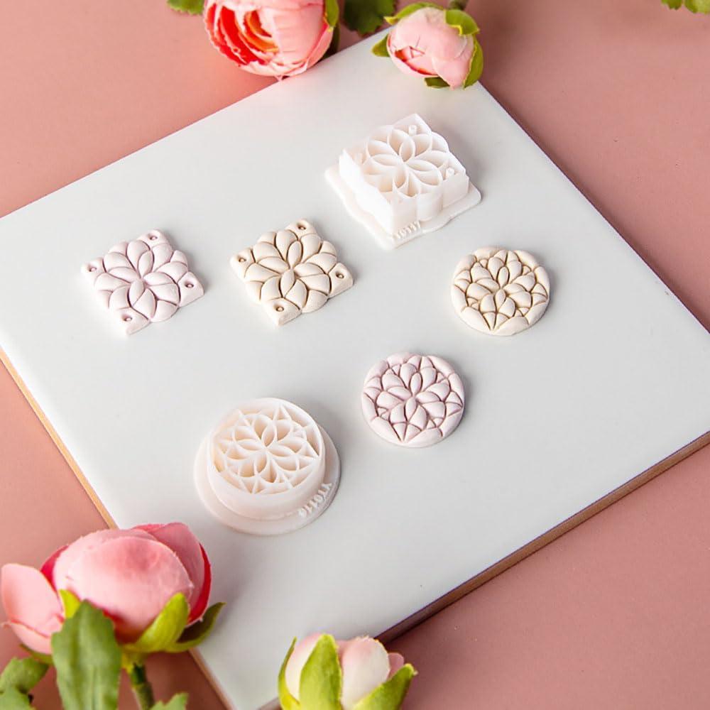 Juego de 3 Cortadores de Arcilla de Polímero Myhiju Retro