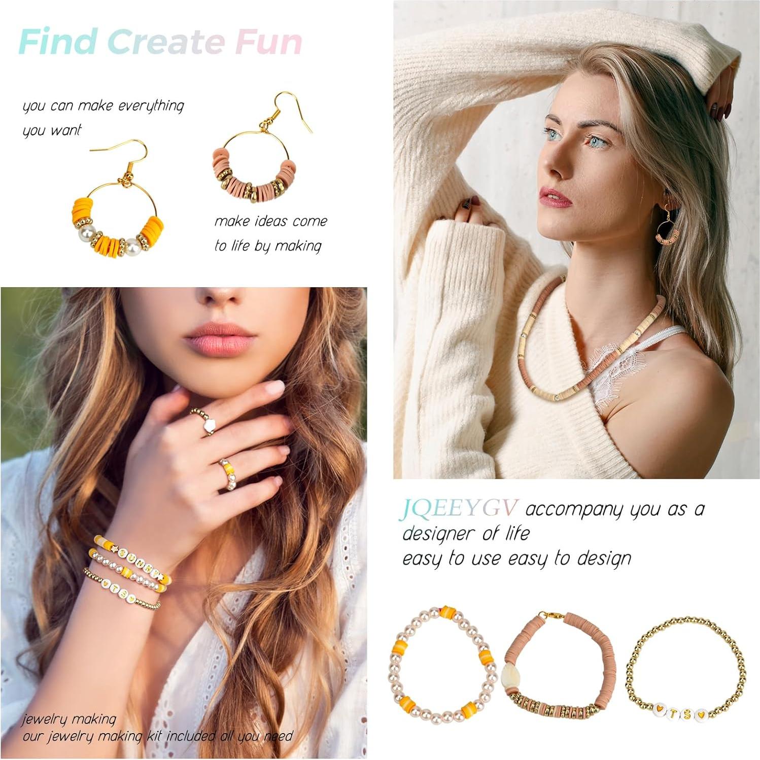 Kit de Fabricación de Pulseras JQEEYGV - 11,000 Piezas, 48 Colores