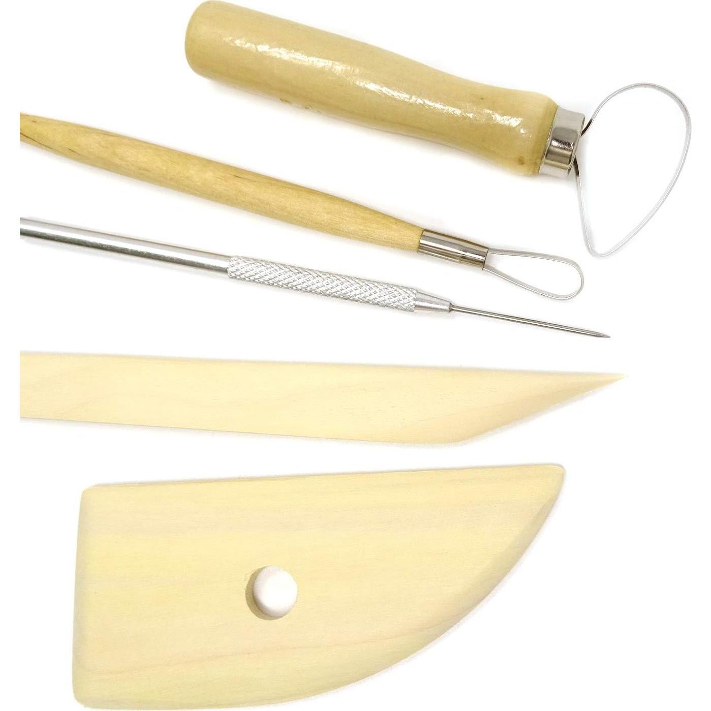 Kit de Herramientas de Cerámica Honbay 8 Piezas para Modelado