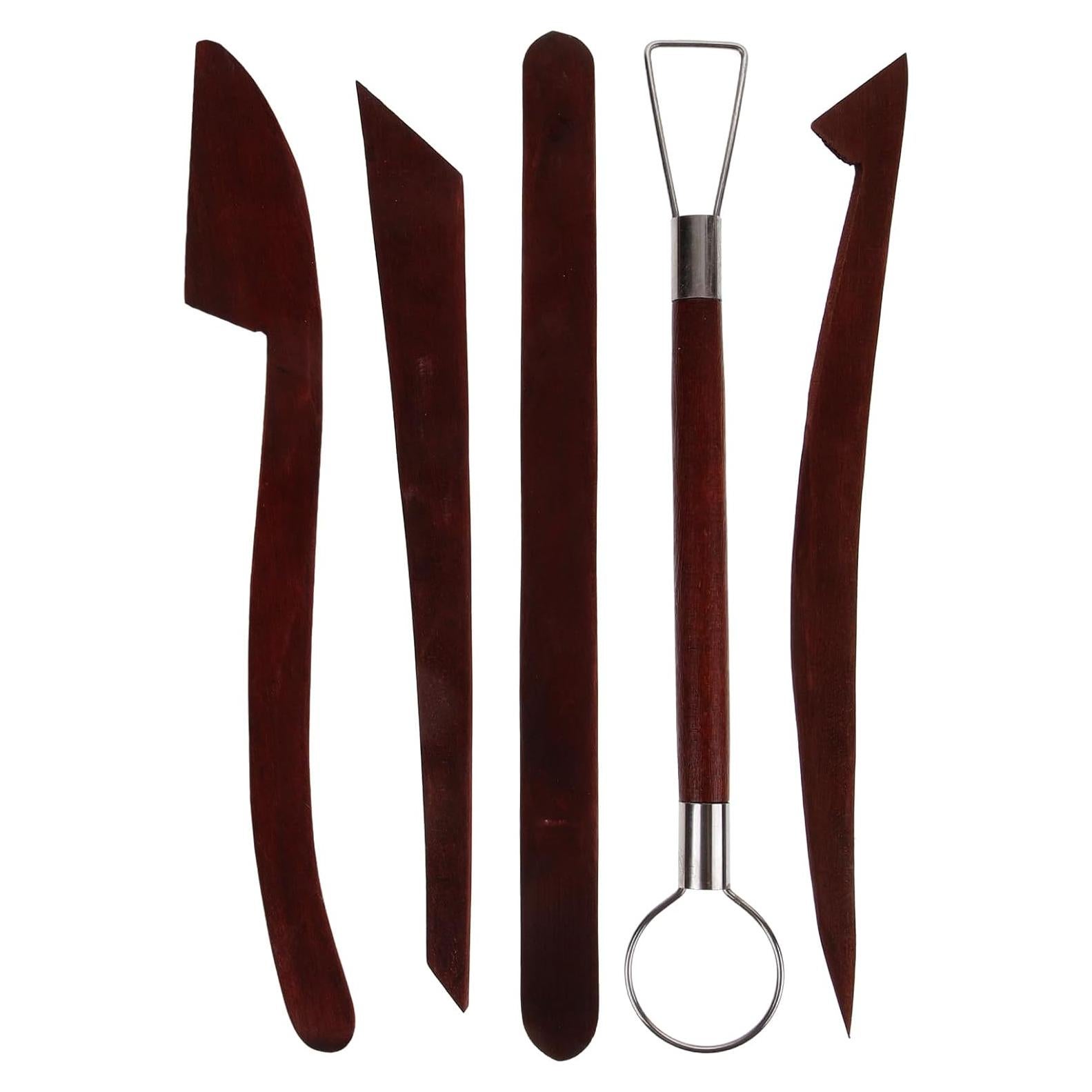 Kit de Herramientas de Alfarería EXCEART 5 Piezas para Niños