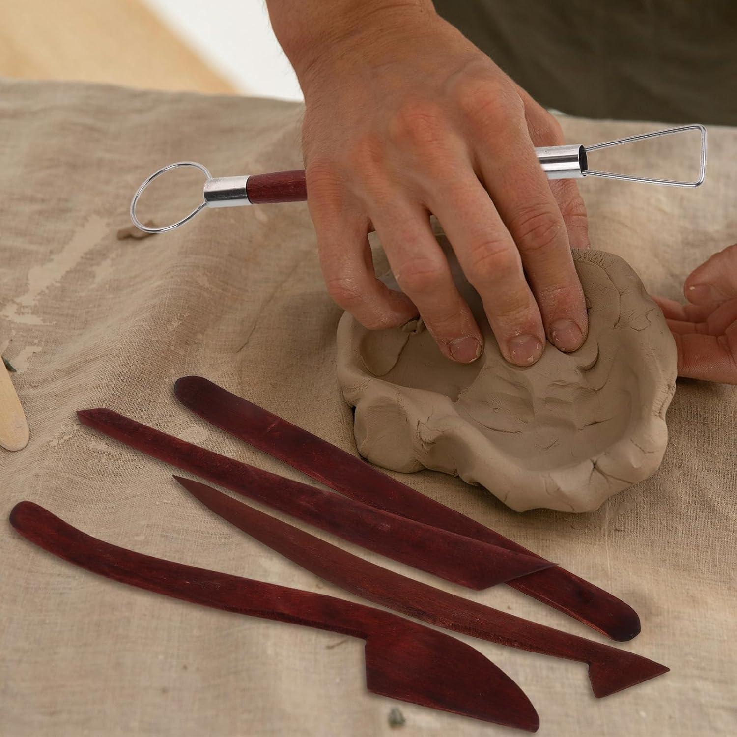 Kit de Herramientas de Alfarería EXCEART 5 Piezas para Niños