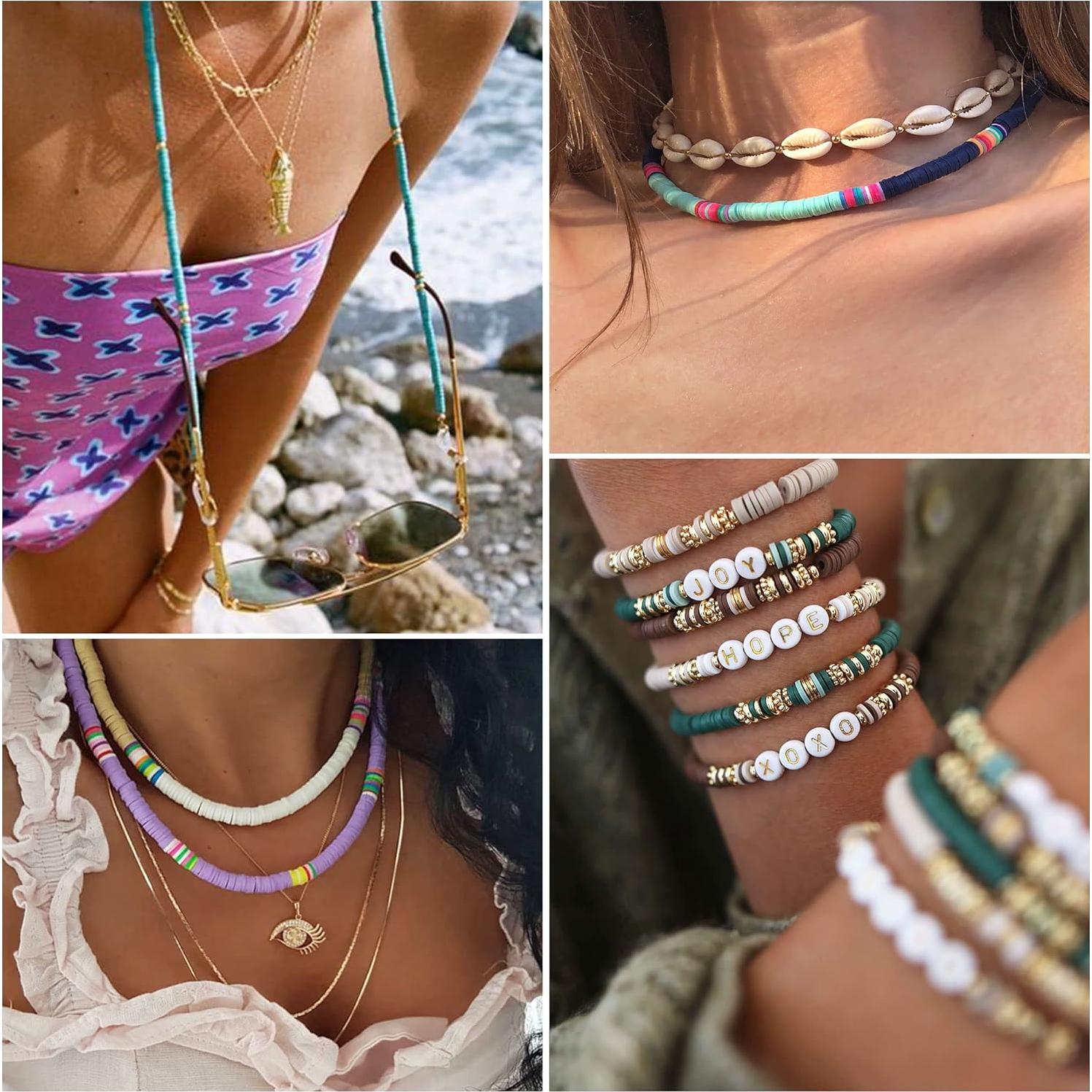 Greentime 4550 Piezas Perlas de Arcilla para Manualidades DIY