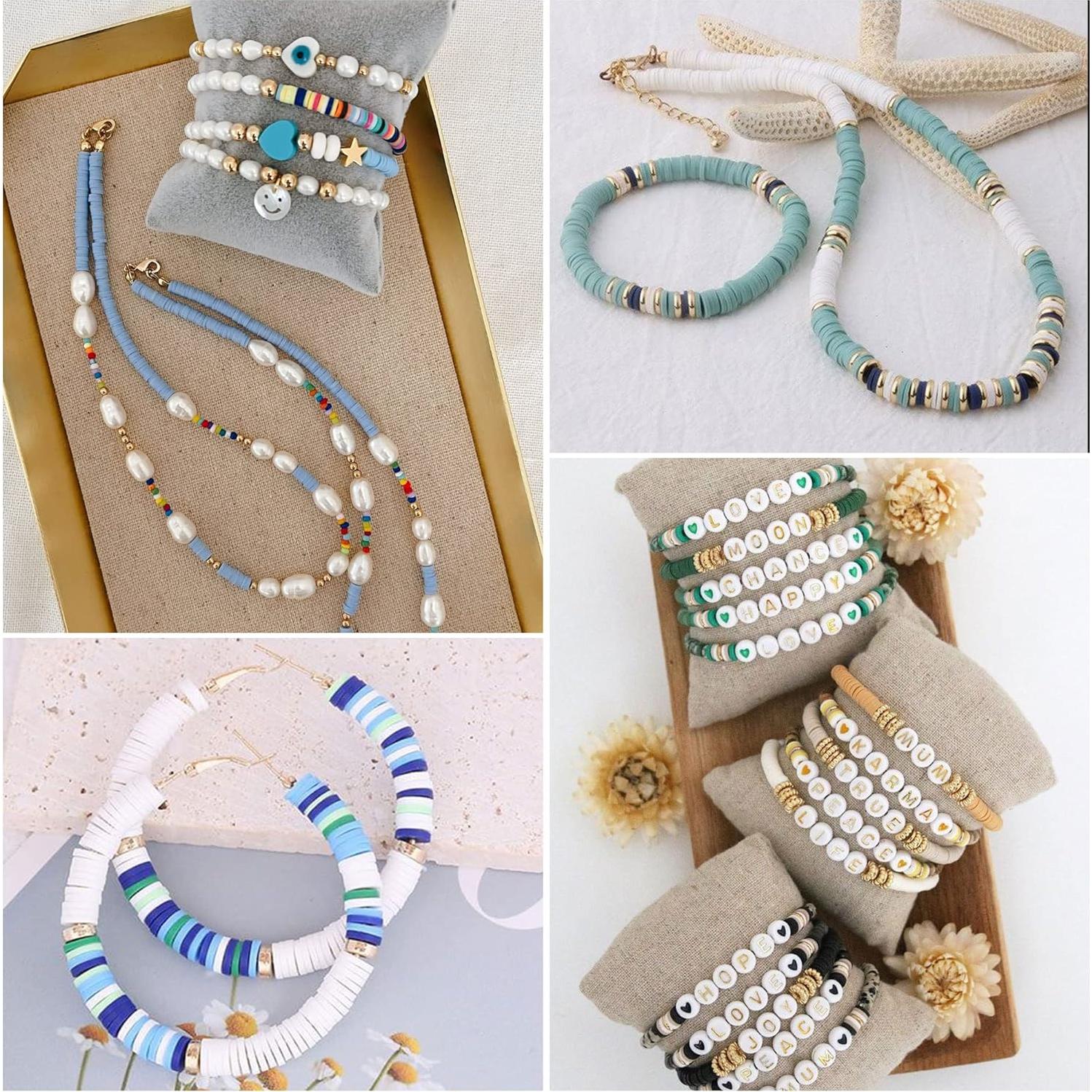 Greentime 4550 Piezas Perlas de Arcilla para Manualidades DIY