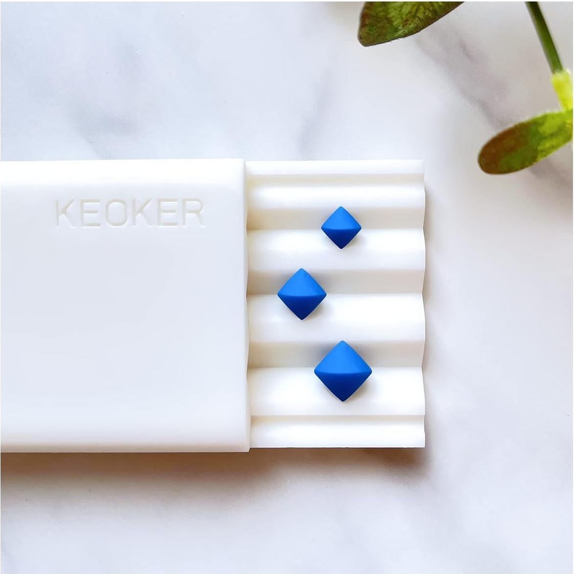 Rodillo de cuentas de arcilla de polimero Keoker 3 tamaños 8-12mm