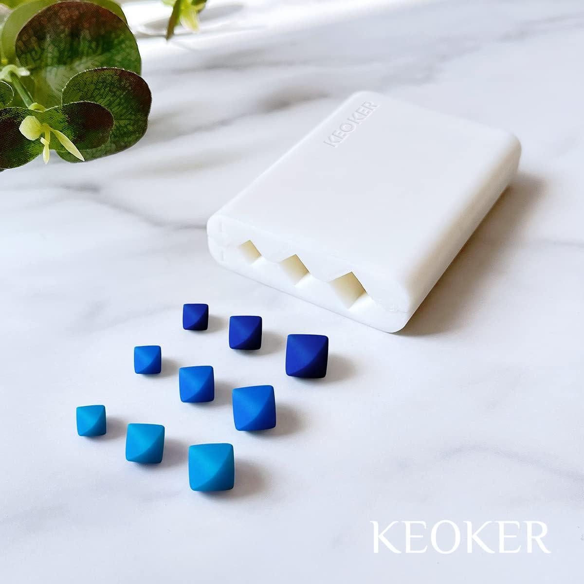 Rodillo de cuentas de arcilla de polimero Keoker 3 tamaños 8-12mm