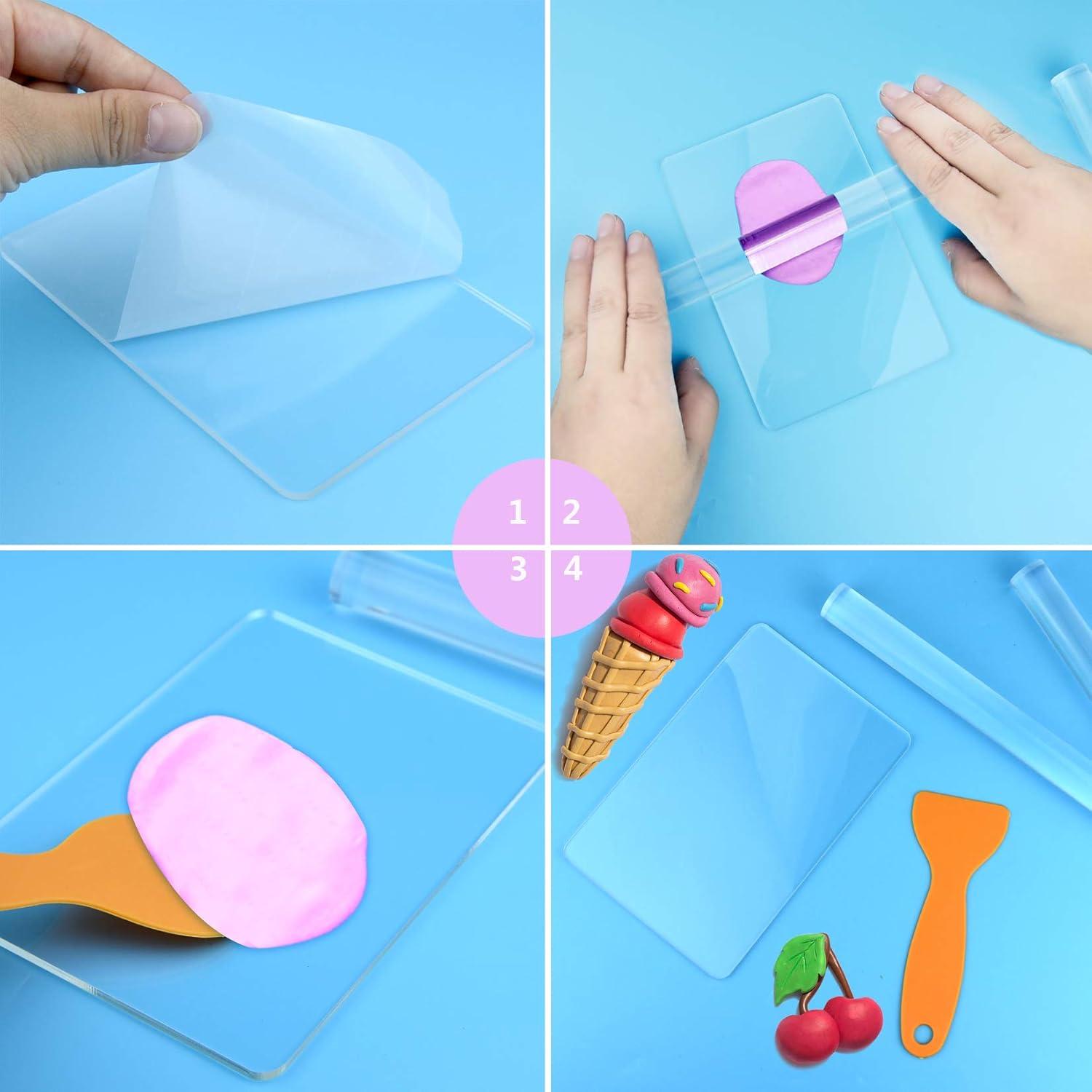 Juego de Herramientas de Arcilla Polimérica Marrywindix 5 Piezas