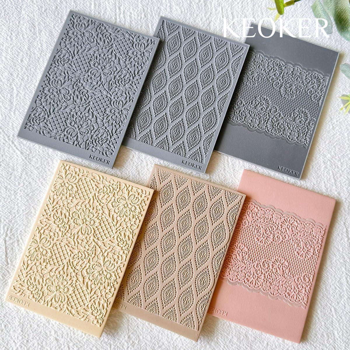 Alfombrilla Texturizada para Arcilla Polimérica Keoker - Color A