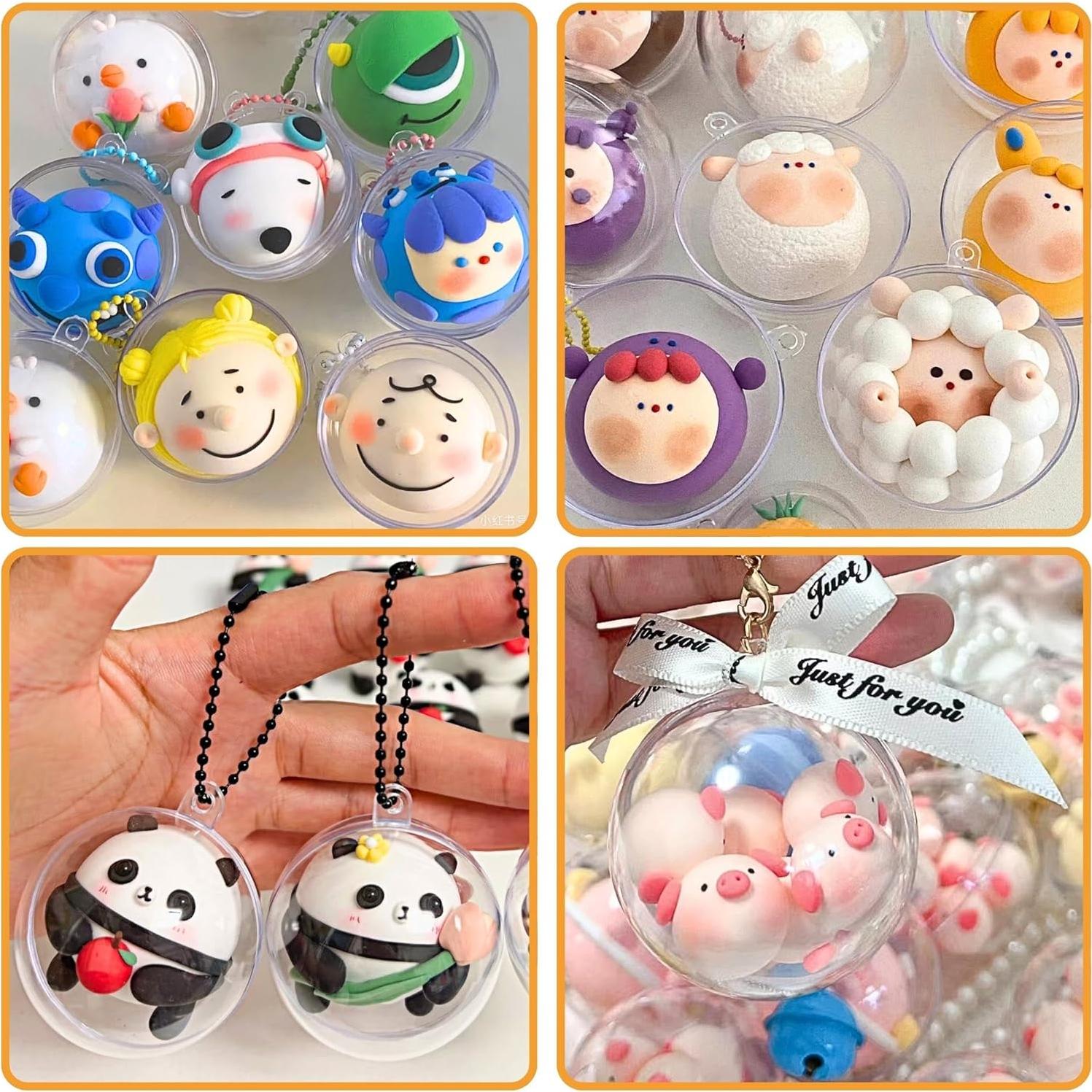 Kit de Arcilla Secada al Aire NafuXiaJJia 24 Colores con Herramientas