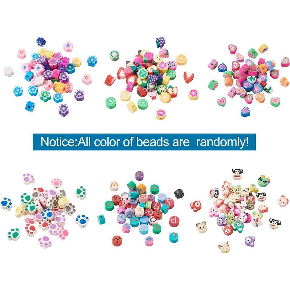 Kit de Joyería PH PandaHall 300pcs Perlas de Arcilla Polimérica