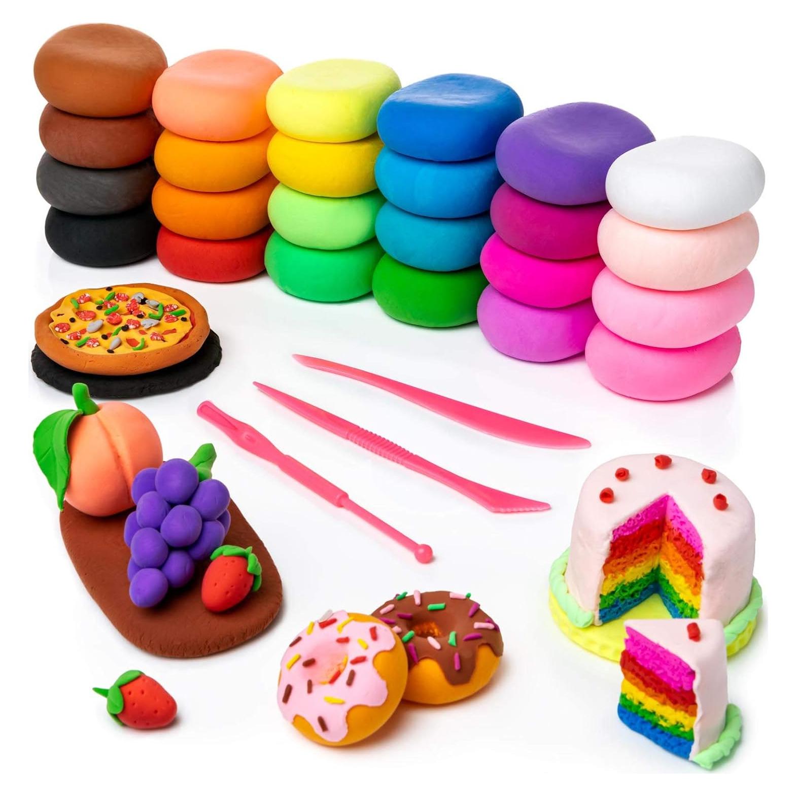 Juego de Modelado de Arcilla Secado al Aire Artsity 24 Colores