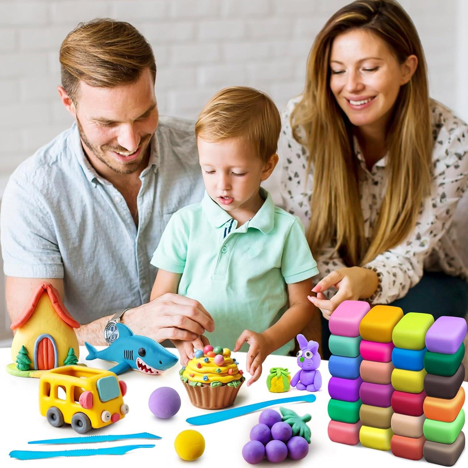 Arcilla Secada al Aire 115 Colores YOPINSAND para Niños