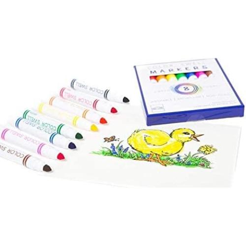 Marcadores Lavables Color Swell a Granel 288 Unidades - 36 Paquetes