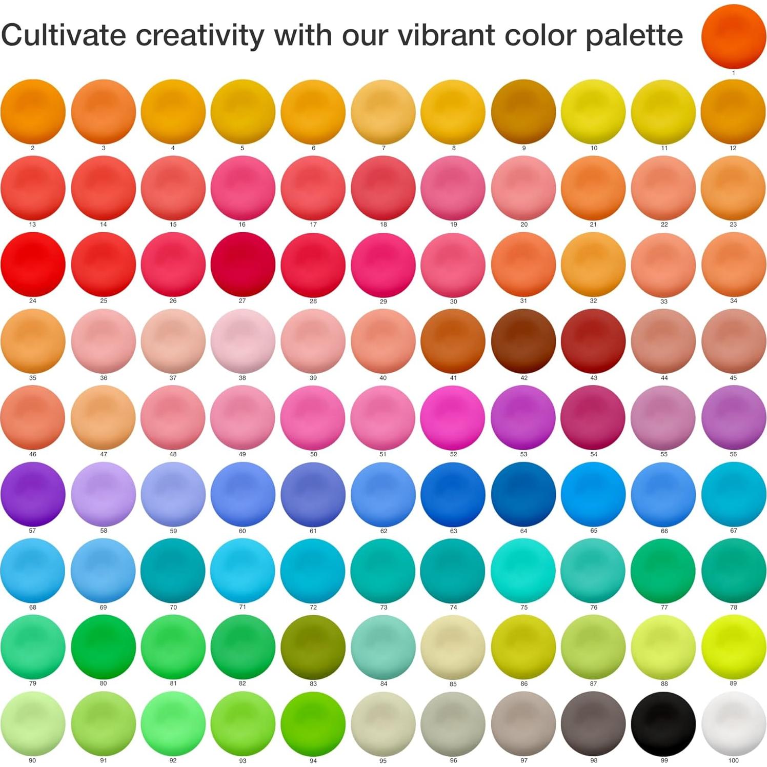 Arcilla Secada al Aire FlyFlag - 100 Colores para Modelar