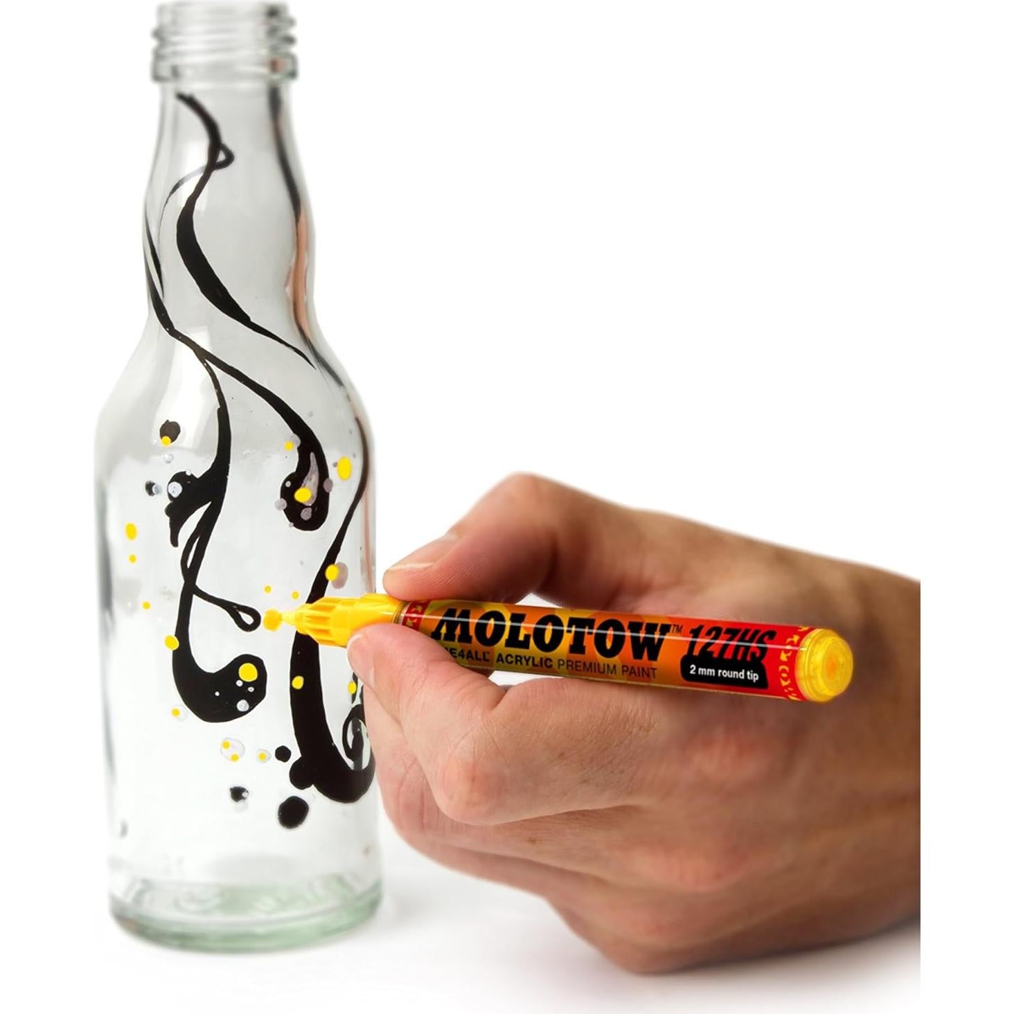 Marcador Acrílico MOLOTOW ONE4ALL 4mm Blanco Señal 227.211