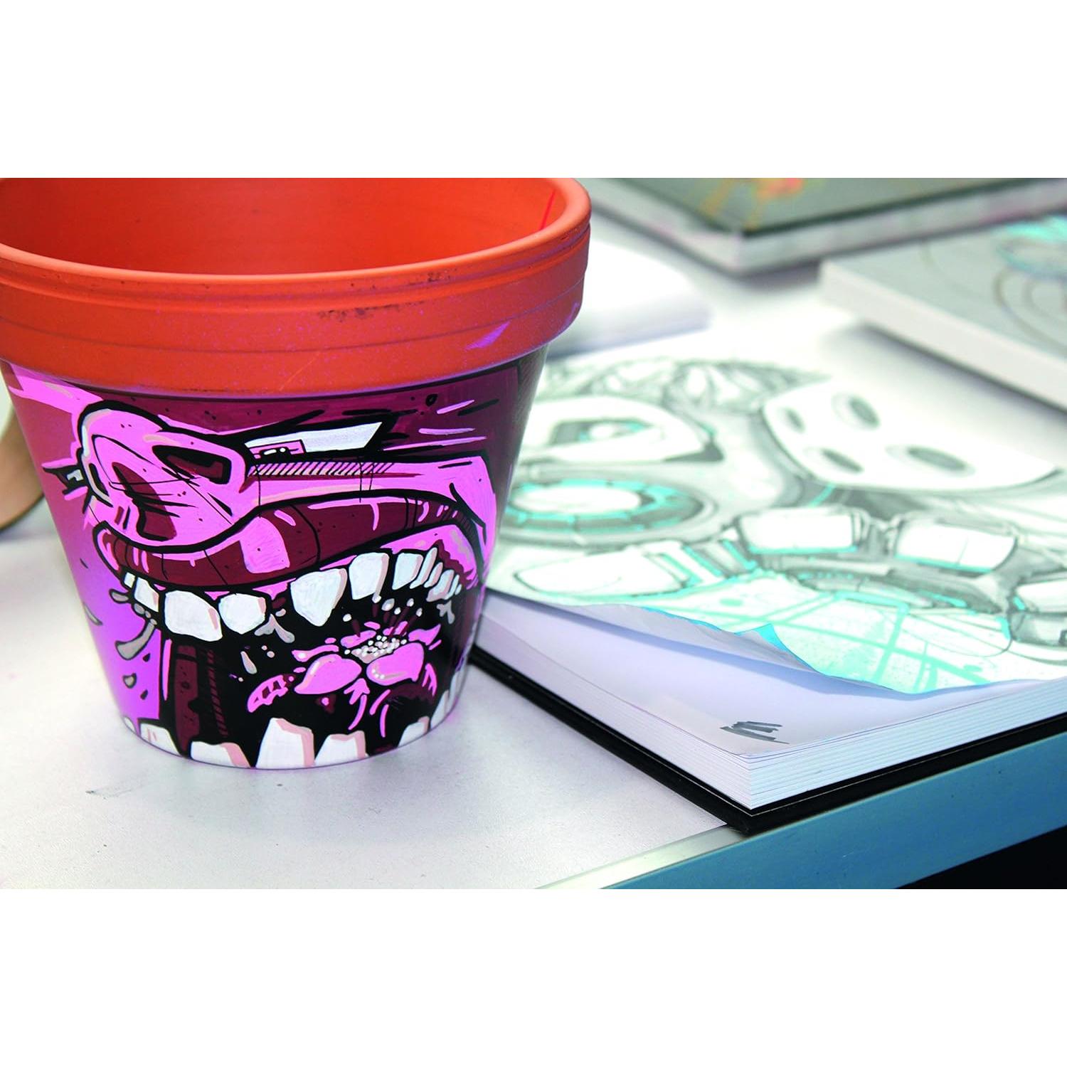 Marcador Acrílico MOLOTOW ONE4ALL 4mm Blanco Señal 227.211