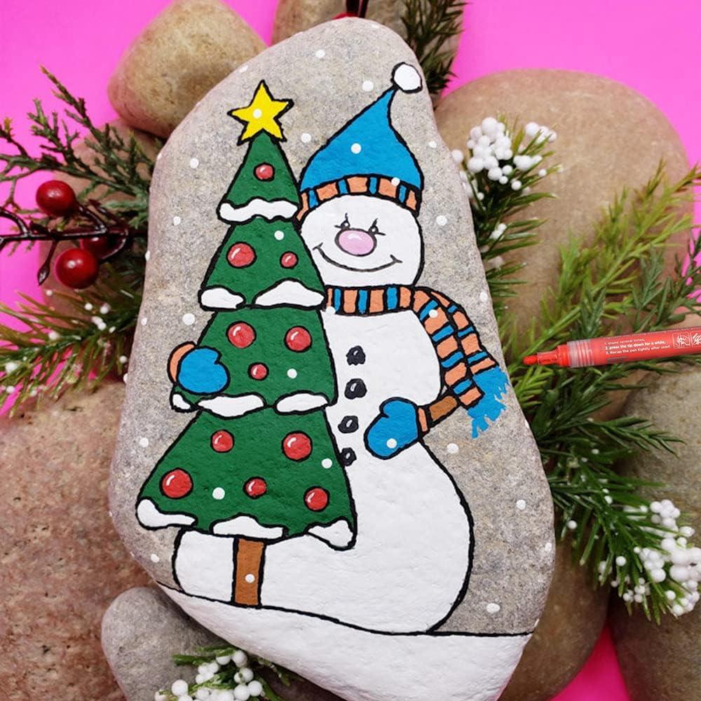 Marcadores de Pintura Acrílica JR.WHITE 24 Colores Punta Media