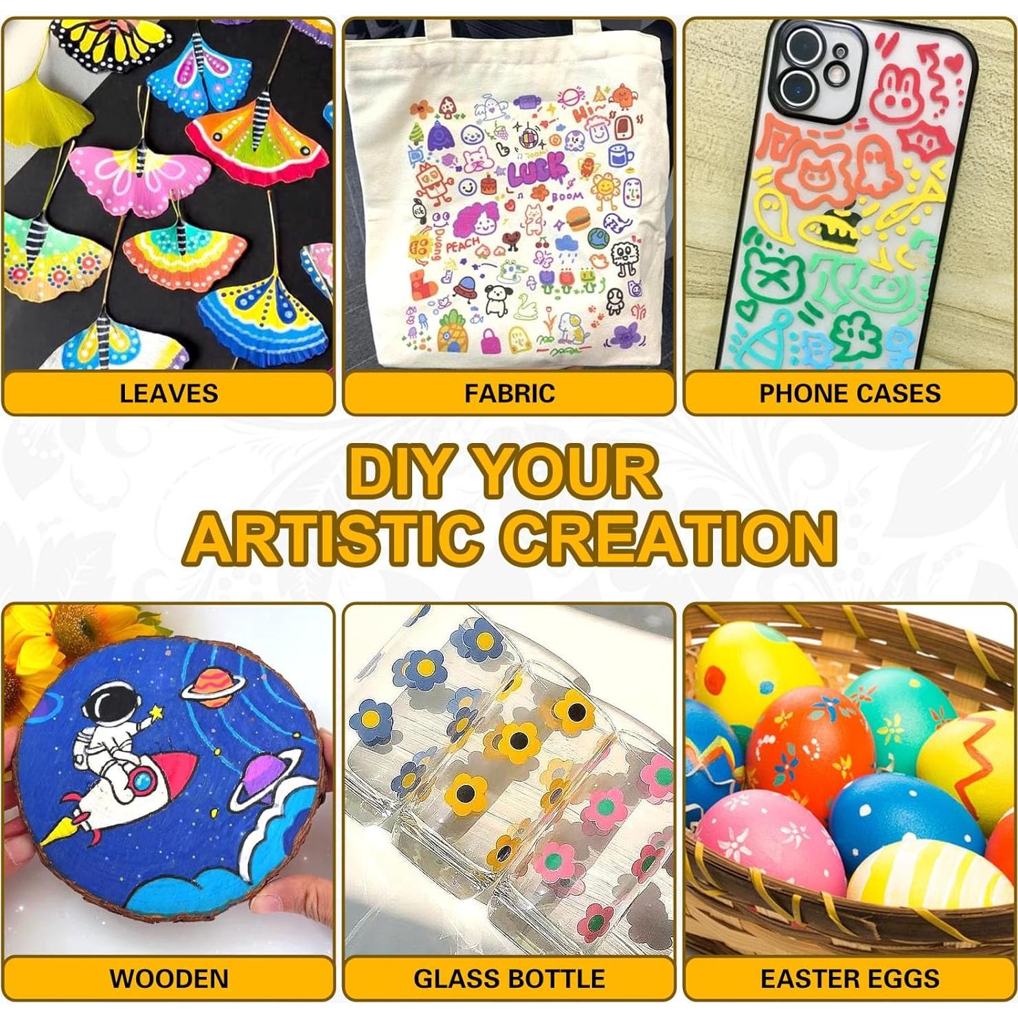 Marcadores Acrílicos NICETY 168 Colores 0.7mm Punta Fina