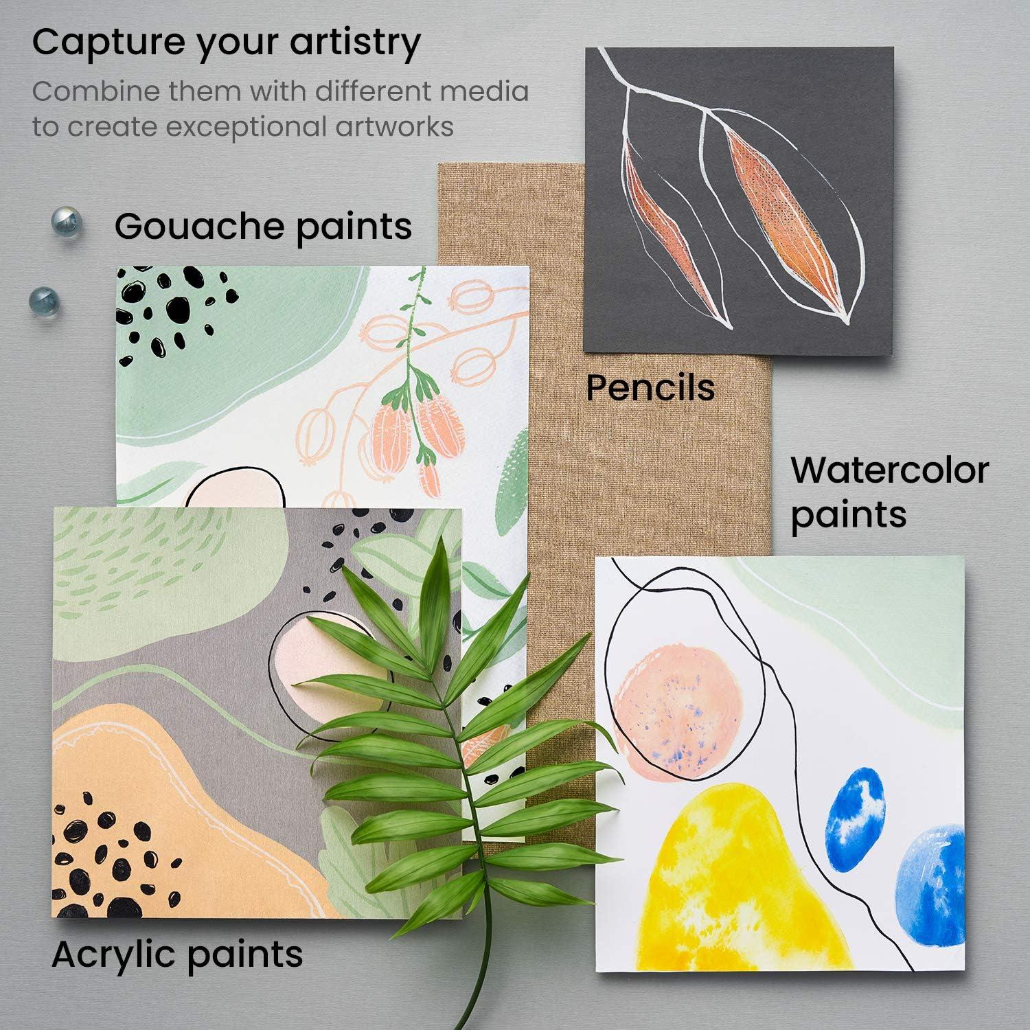 Set de 12 Marcadores Acrílicos Blancos ARTEZA para Manualidades