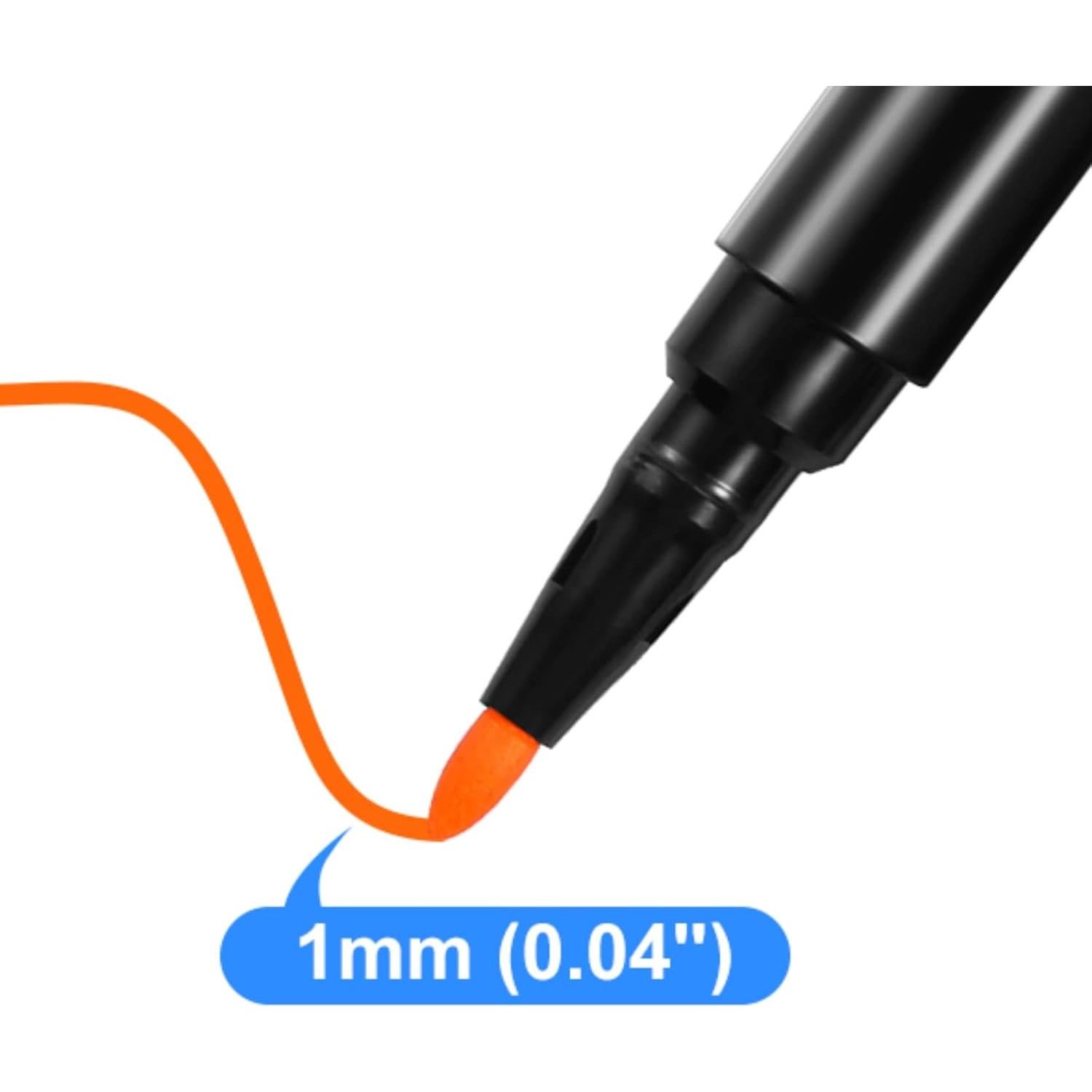 Marcadores de Tiza Líquida OORAII 14 Piezas 12 Colores 1mm