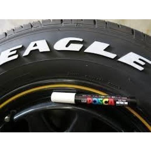 Marcadores de Pintura POSCA Mitsubishi 3 Puntas Blancas 0.7-2.5mm