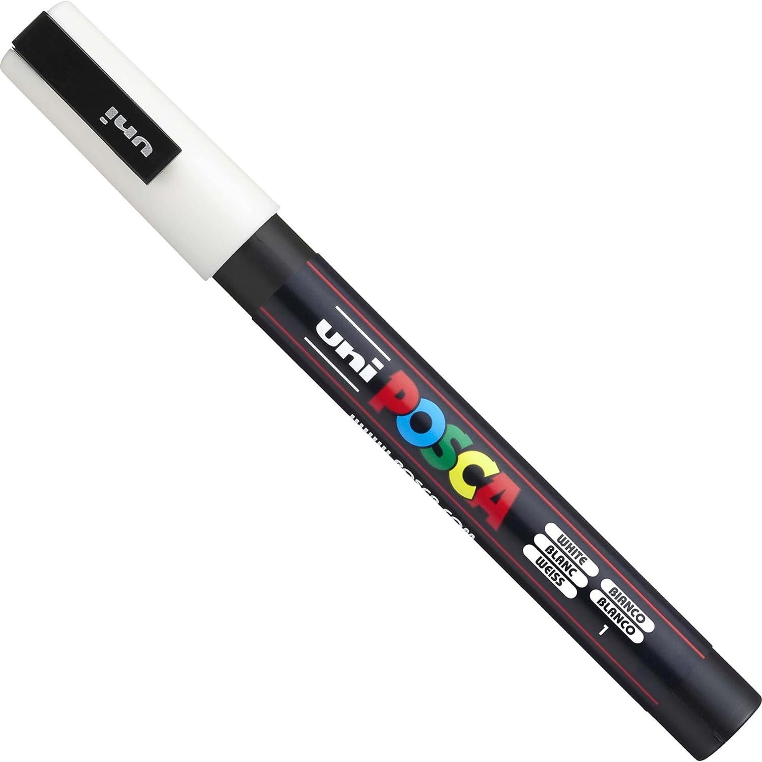 Conjunto de Marcadores de Pintura POSCA 3 Piezas Punta Fina