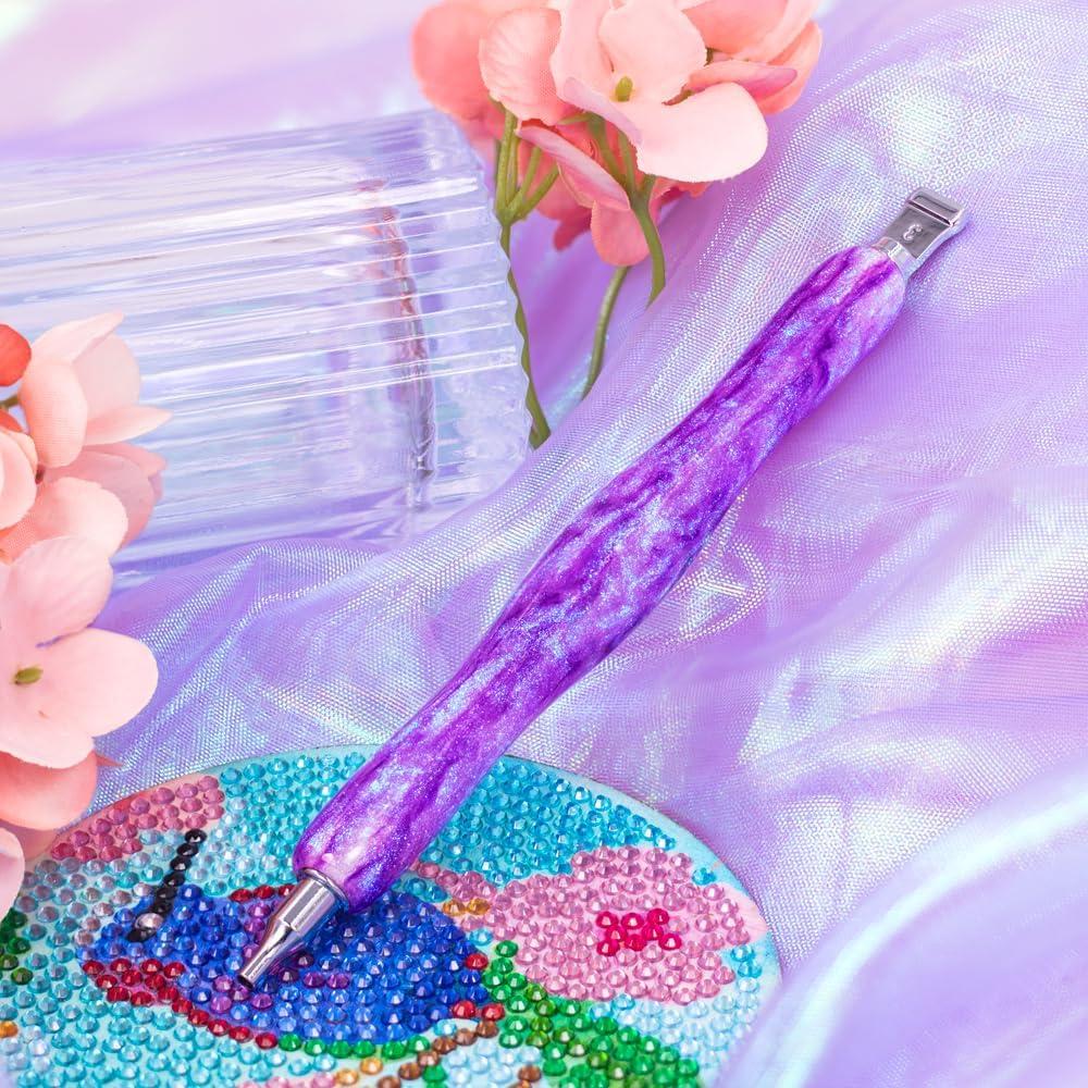 Kit de bolígrafo de pintura de diamantes Praise V Do con 6 puntas