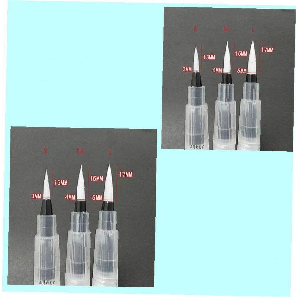 Set de 3 Pinceles de Acuarela Labriciyon 12cm para Pintura