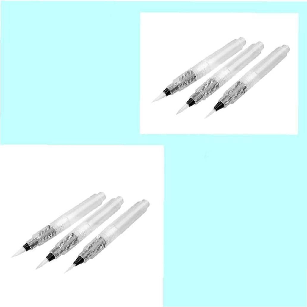 Set de 3 Pinceles de Acuarela Labriciyon 12cm para Pintura