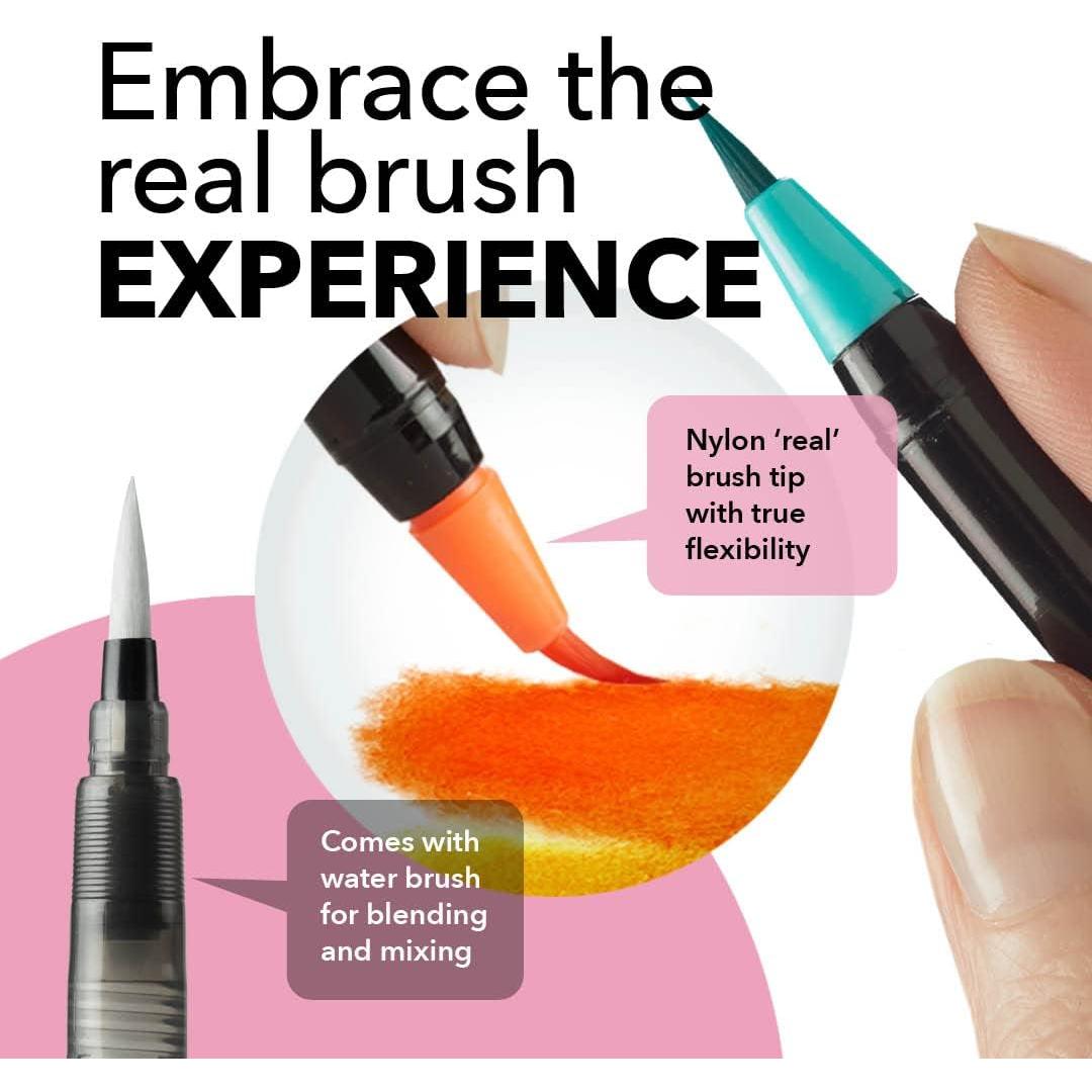 Juego de Plumas de Acuarela Castle Art Supplies 24 Colores