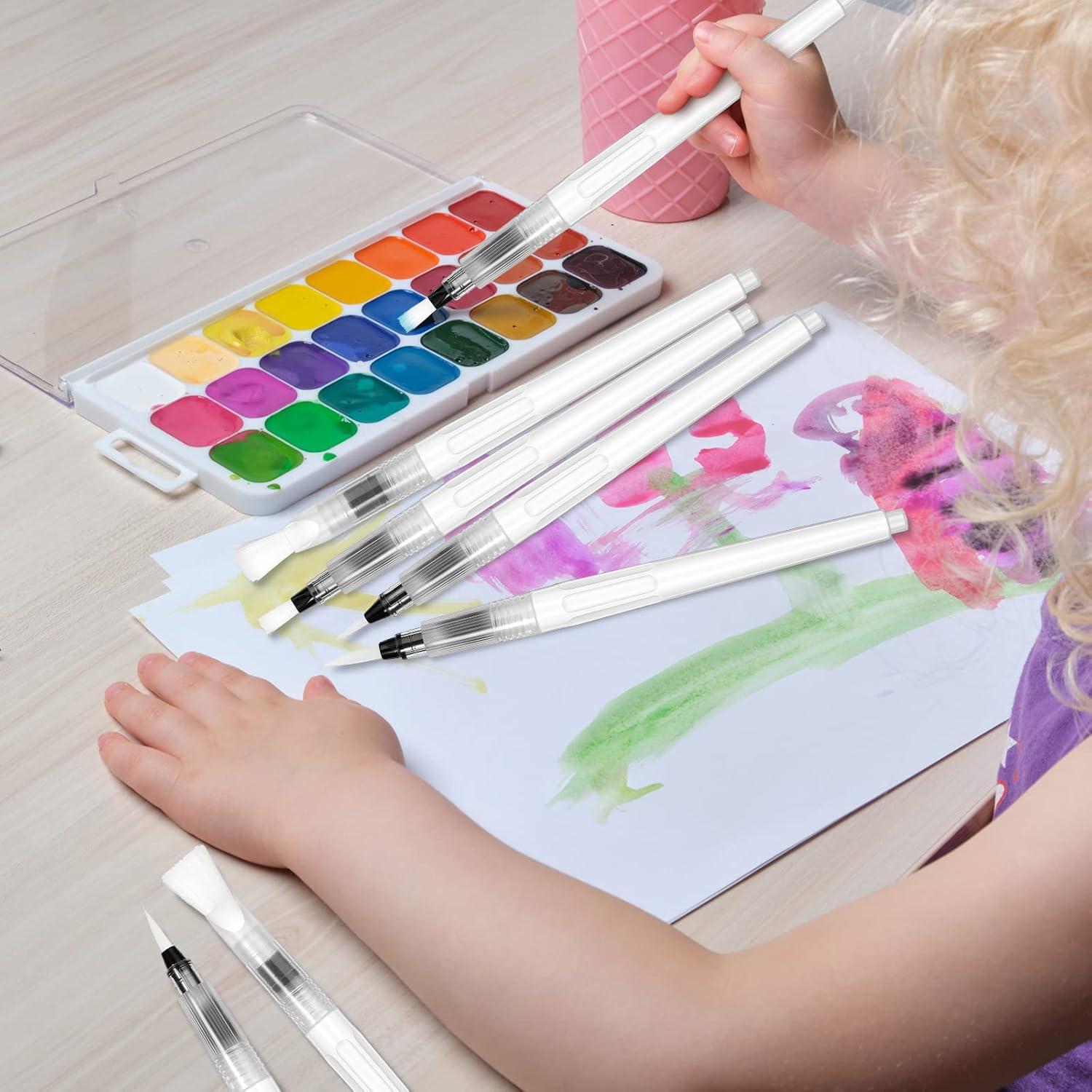 Marcadores de Acuarela Sabary - Set de 72 Piezas, Punta Fina y Plana