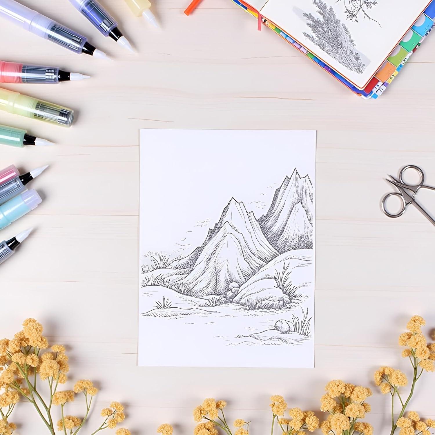 Juego de 3 Pinceles de Agua YuanHolumid para Acuarela