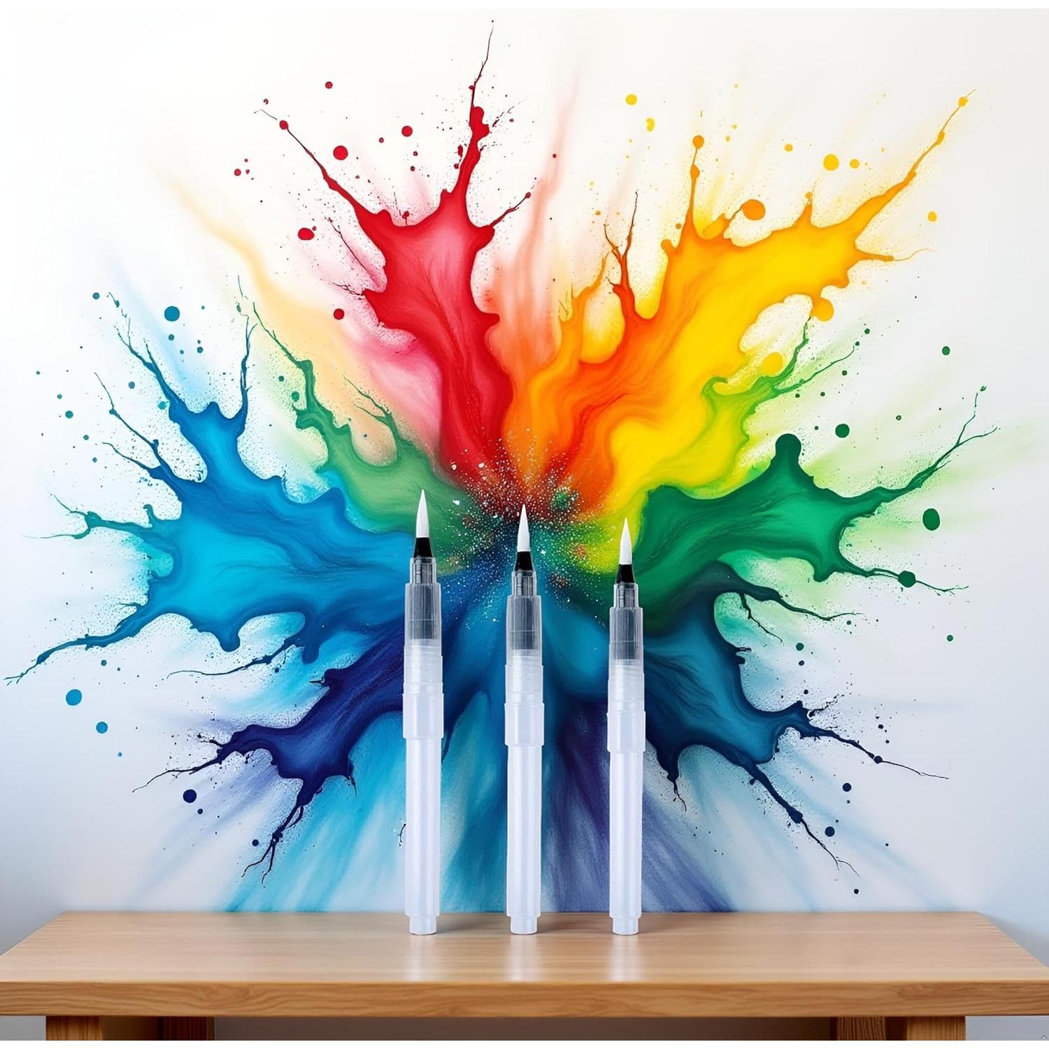 Juego de 3 Pinceles de Agua YuanHolumid para Acuarela