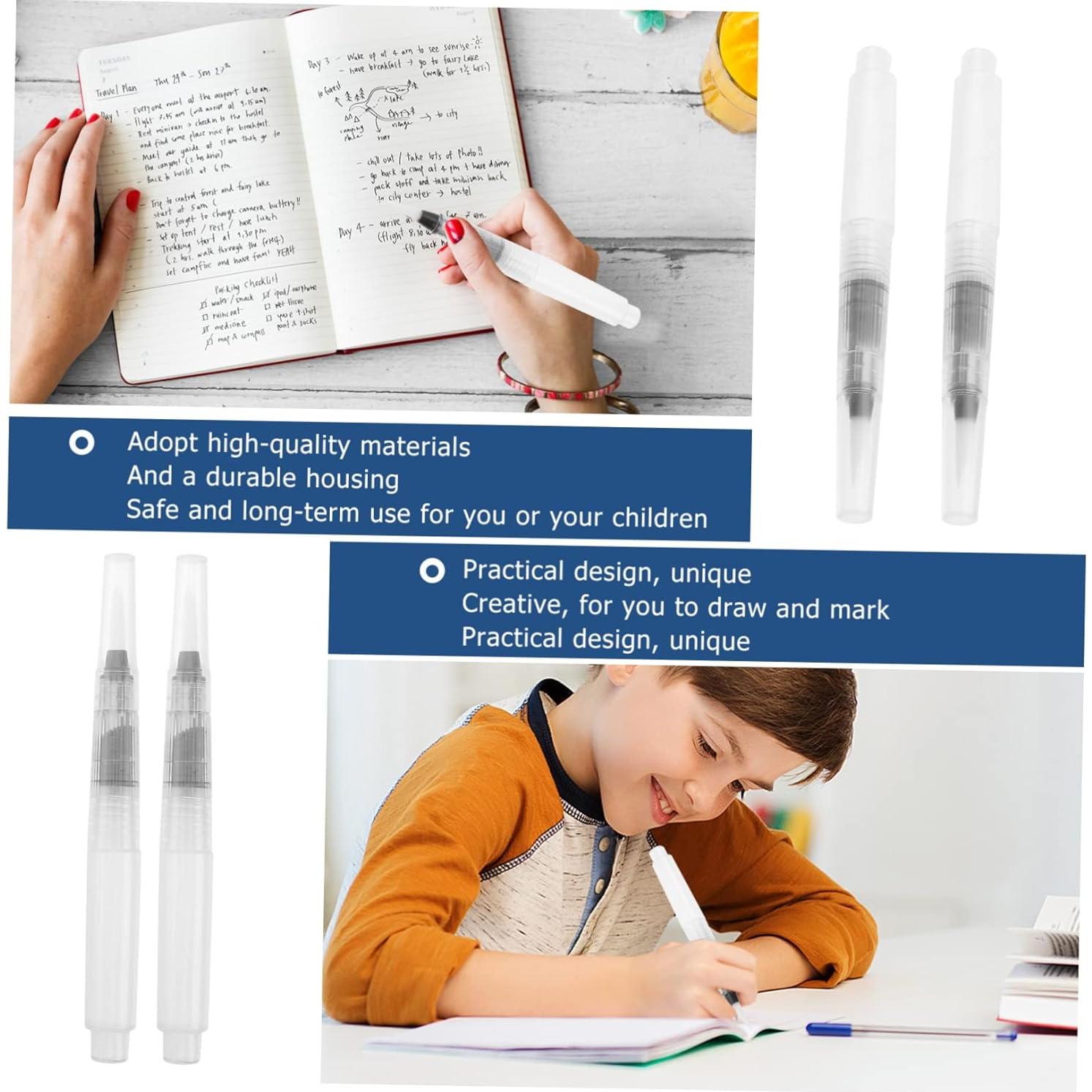 Bolígrafos de Acuarela EXCEART 30 Pcs Recargables 0.3mm