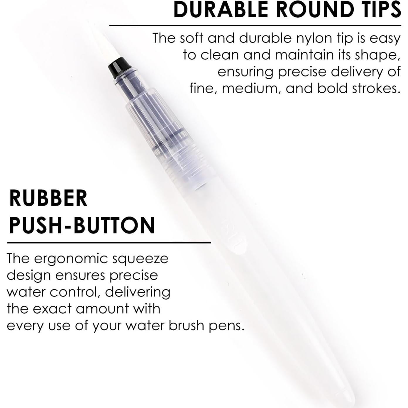 Juego de Acuarela Grabie 56 Colores Portátil con Pincel de Agua