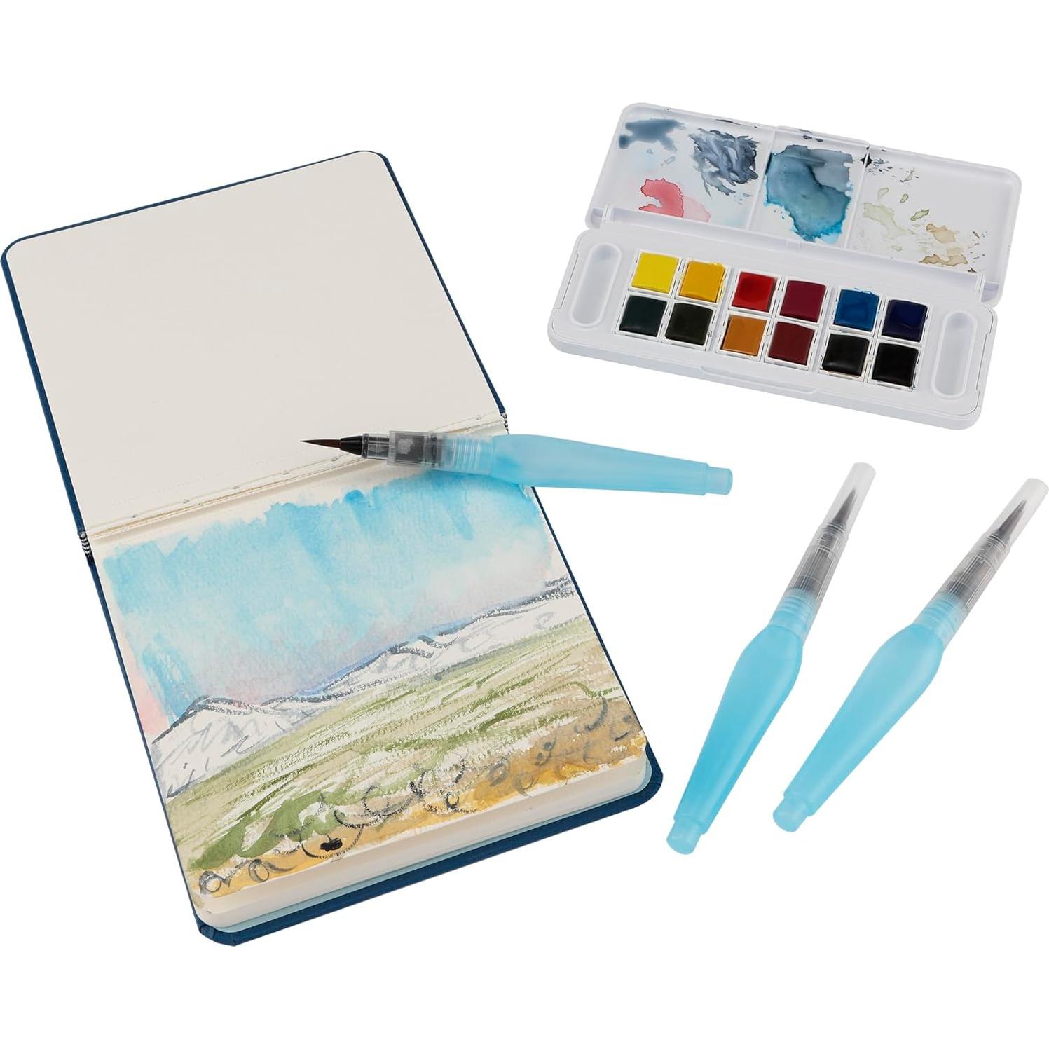 Conjunto de 3 Pinceles de Agua Creative Mark para Acuarela