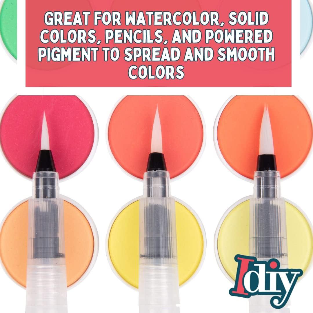 Juego de 12 Pinceles de Acuarela Recargables Maddie Rae