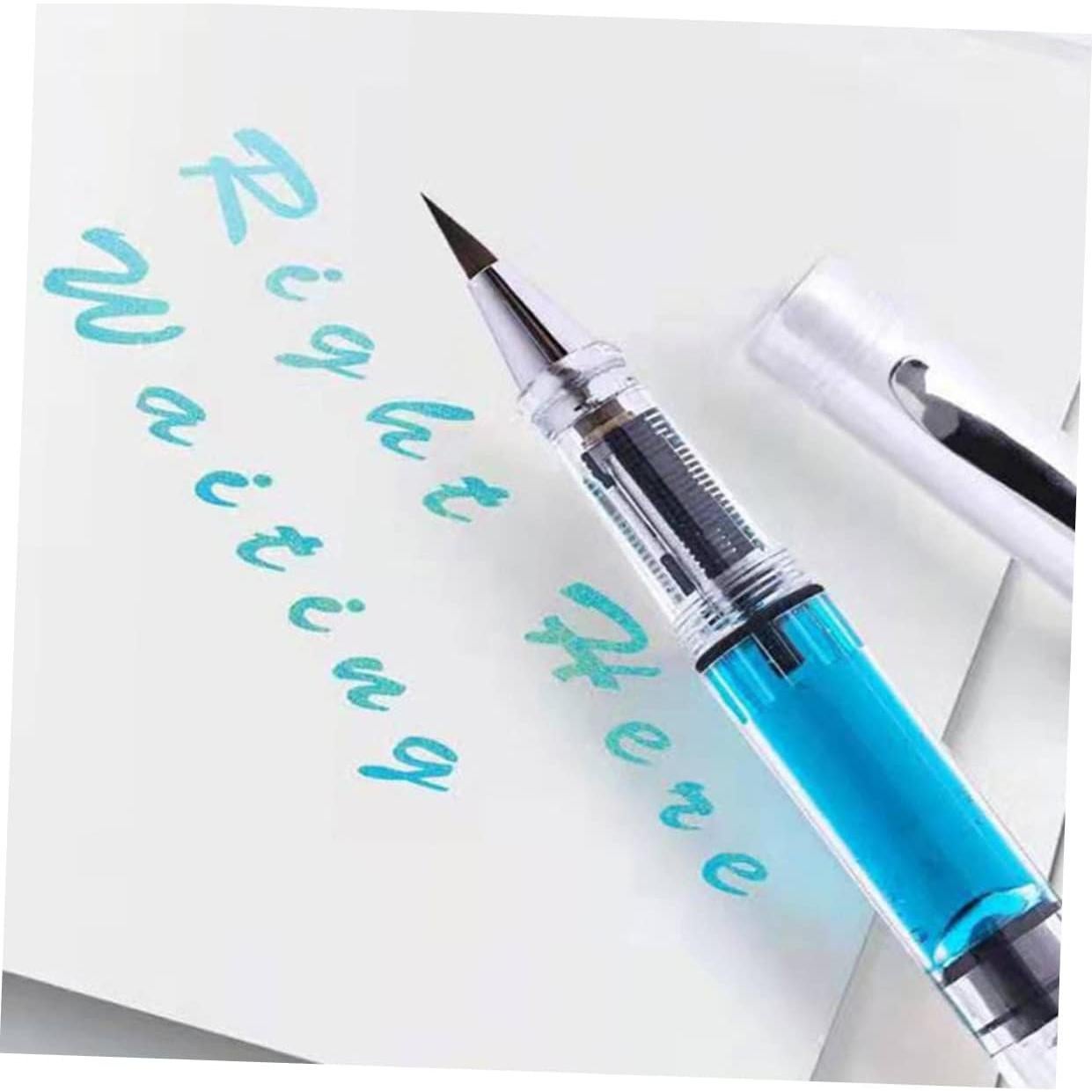 Juego de 5 Plumas de Pincel Recargables Veemoon - Caligrafía y Acuarela