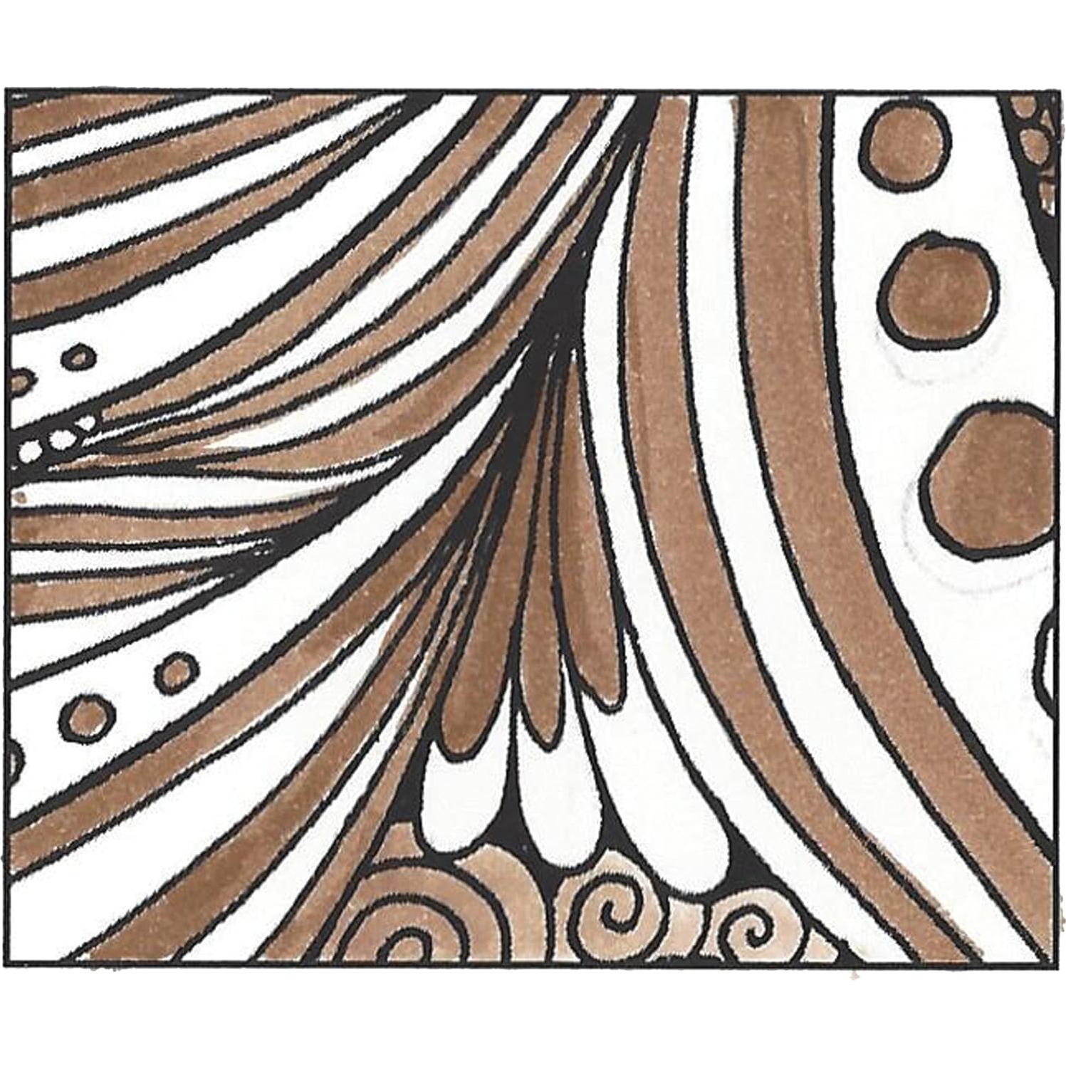 Marcador Artístico Doble Pincel Tombow 56615 Marrón Silla