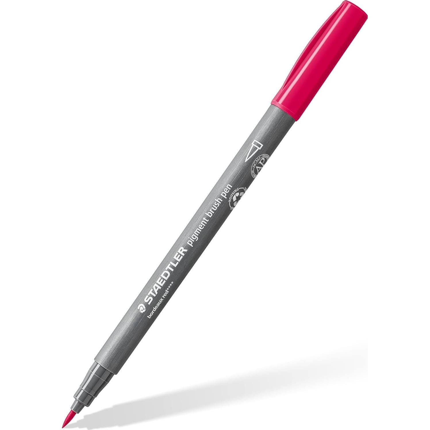 Plumas de Pincel STAEDTLER Pigment Arts - 6 Colores Gris y Caramelo