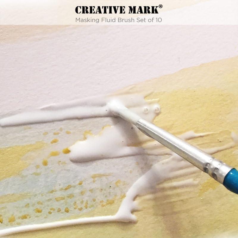 Juego de 10 Pinceles de Acuarela Creative Mark - Desechables