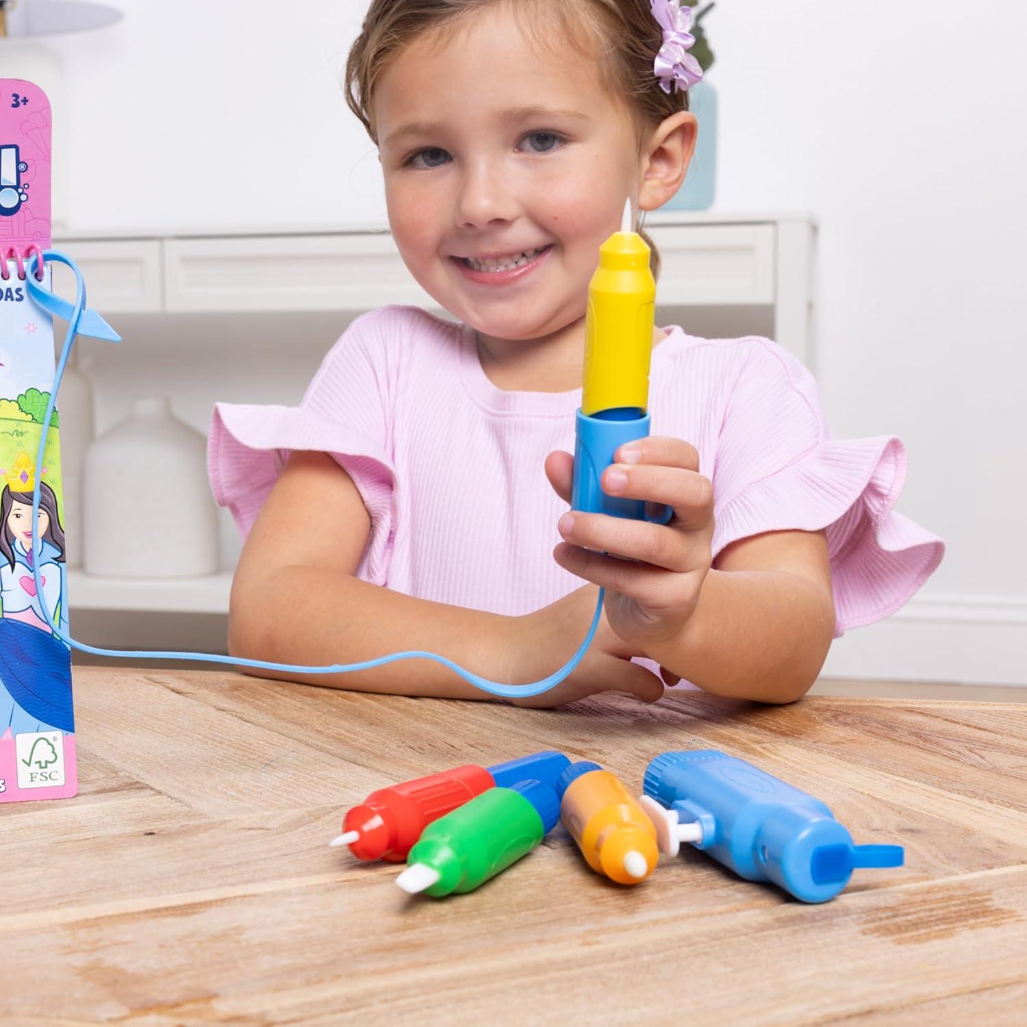 Paquete de Plumas de Agua Melissa & Doug Water WOW! - 4 Plumas Intercambiables