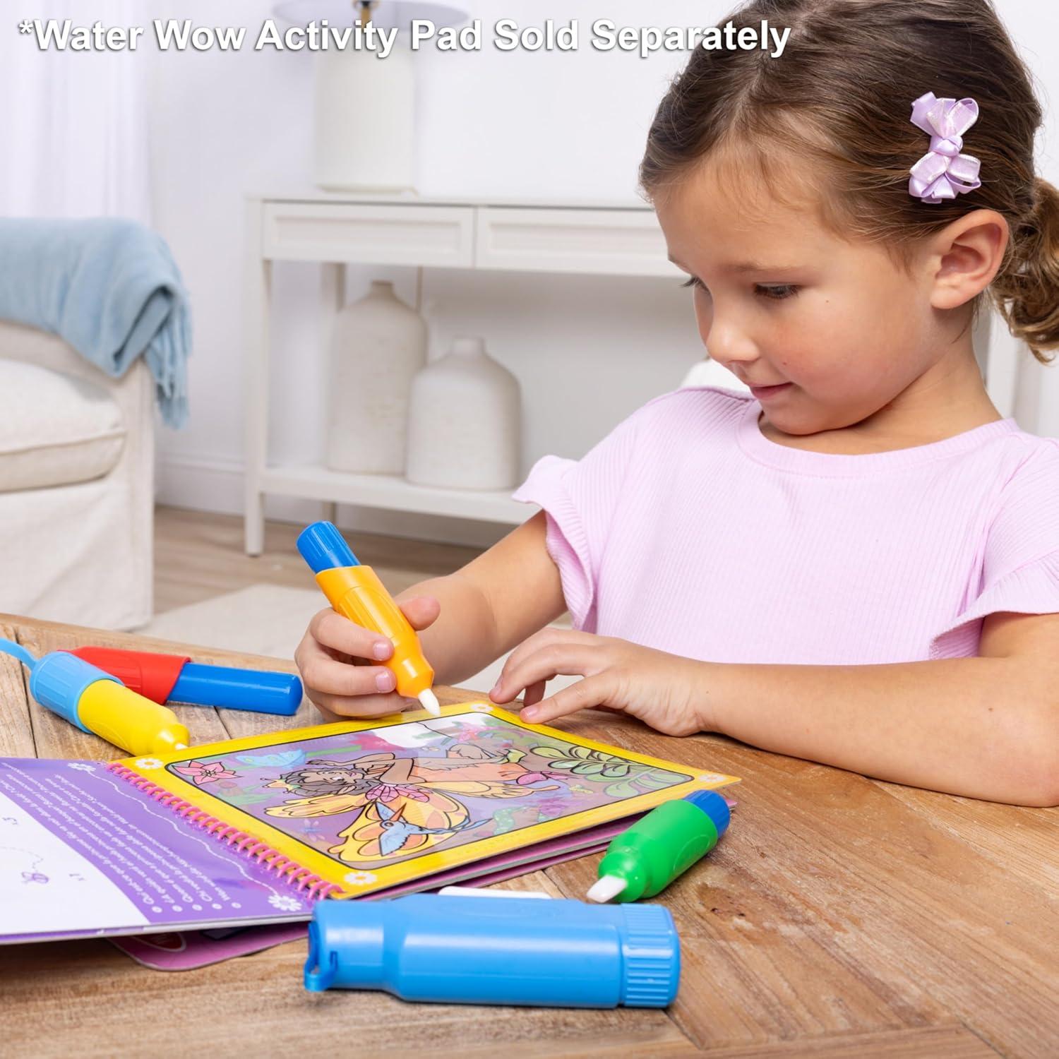 Paquete de Plumas de Agua Melissa & Doug Water WOW! - 4 Plumas Intercambiables