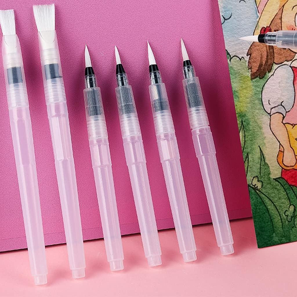 Juego de 3 Pinceles de Agua Recargables Zhuluck - Acuarela