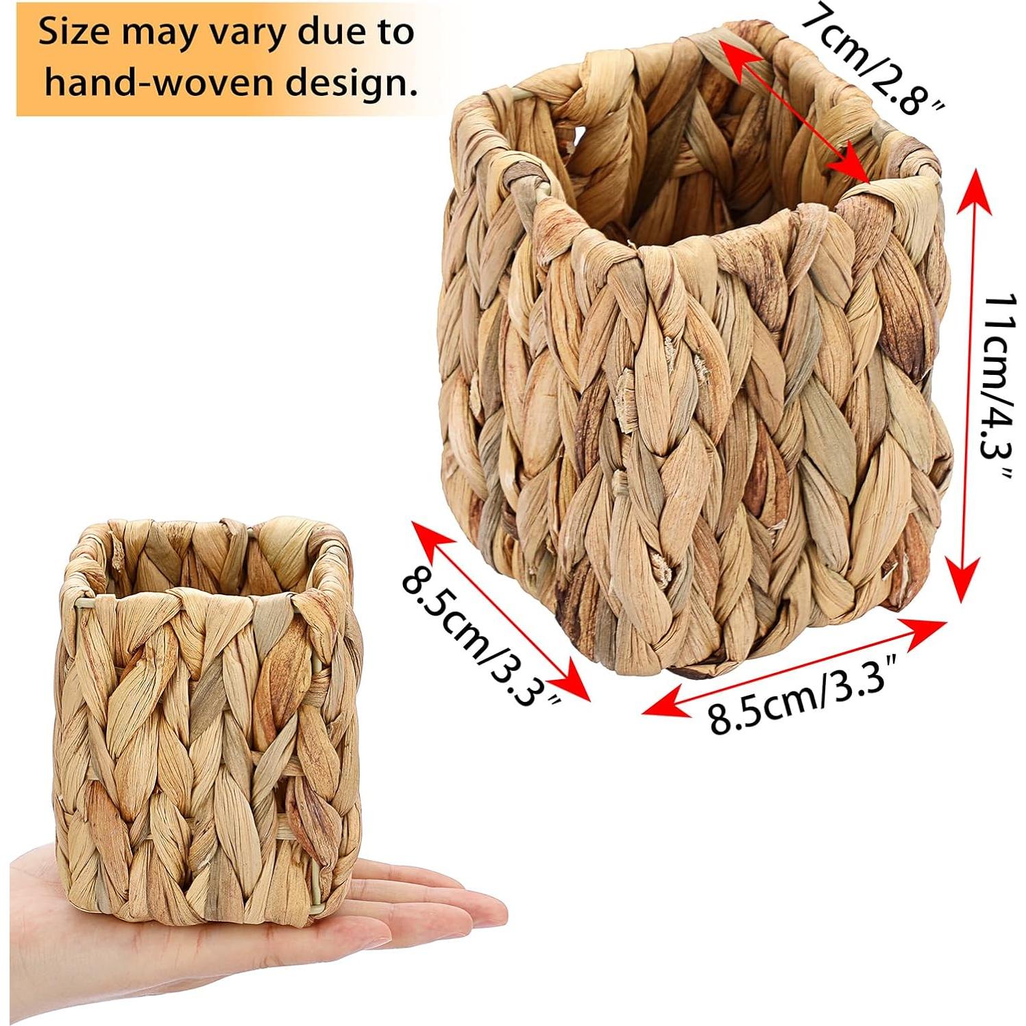 Soporte de Lápiz Cuadrado BTSKY de Jacinto de Agua - 3 Piezas