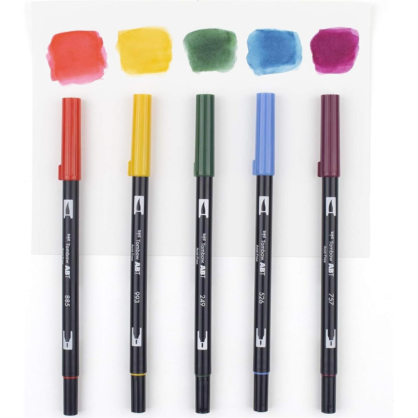 Set de Acuarelas Tombow 56198 con Marcadores Doble Pincel