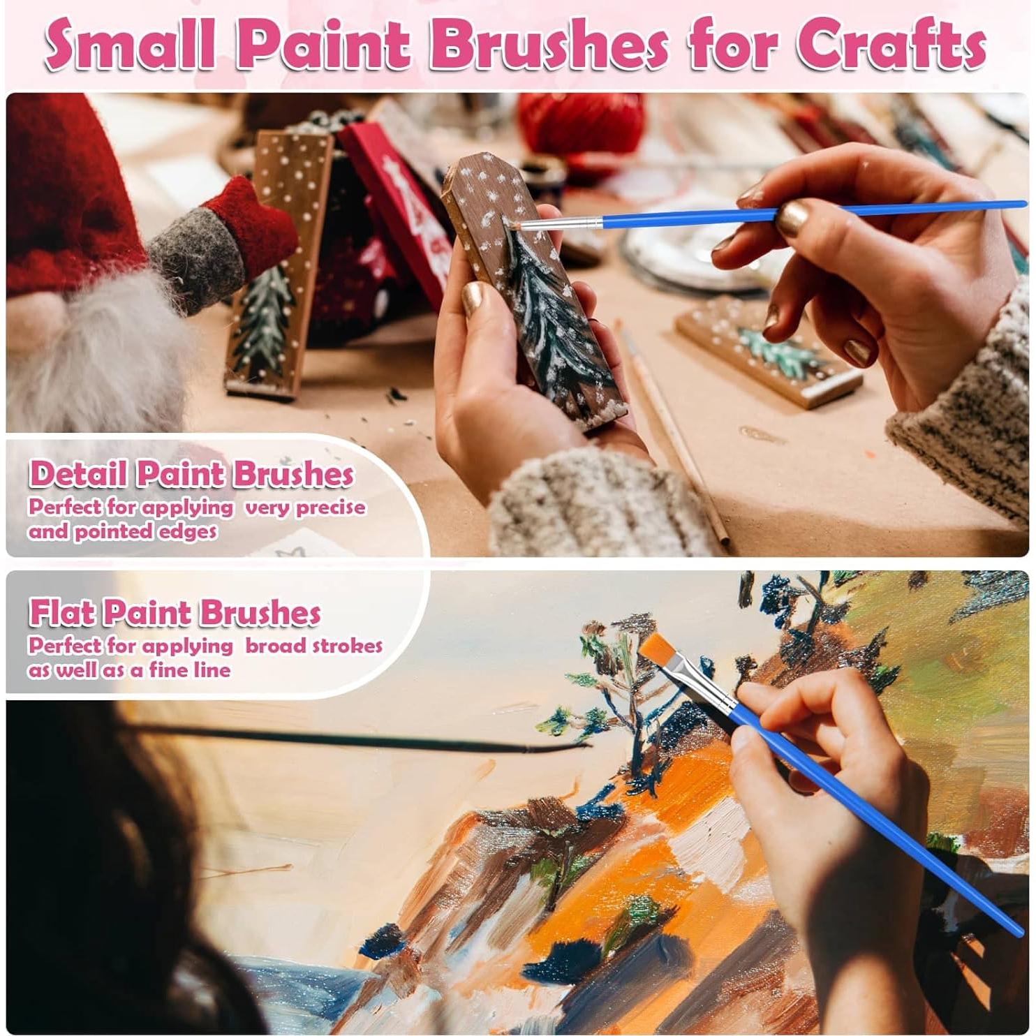 Set de 126 Pinceles Pequeños Evatage para Manualidades