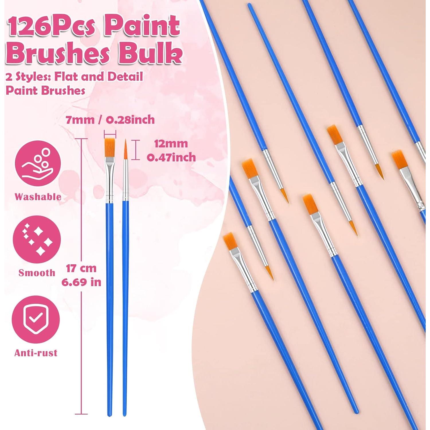 Set de 126 Pinceles Pequeños Evatage para Manualidades